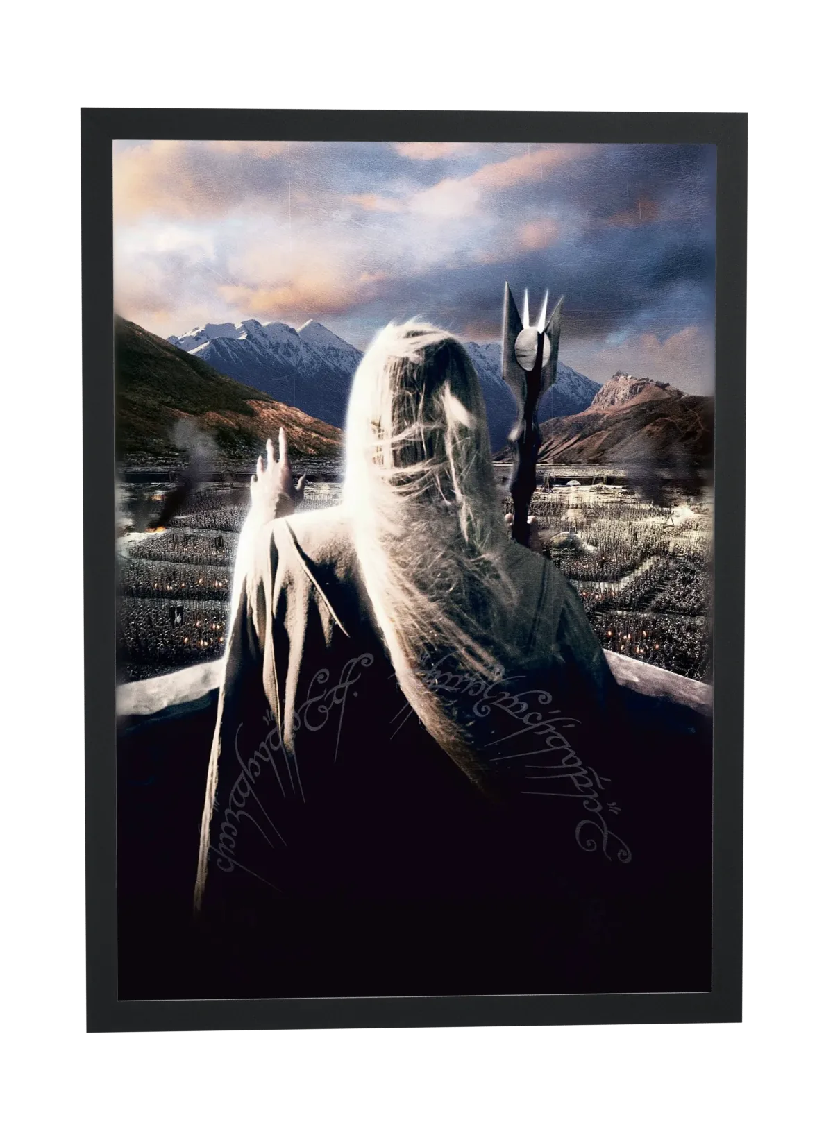 O Senhor dos Anéis As Duas Torres (2002): Saruman de costas