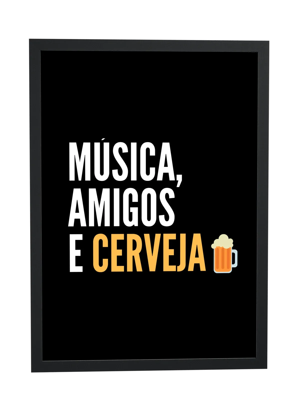 Música, amigos e cerveja
