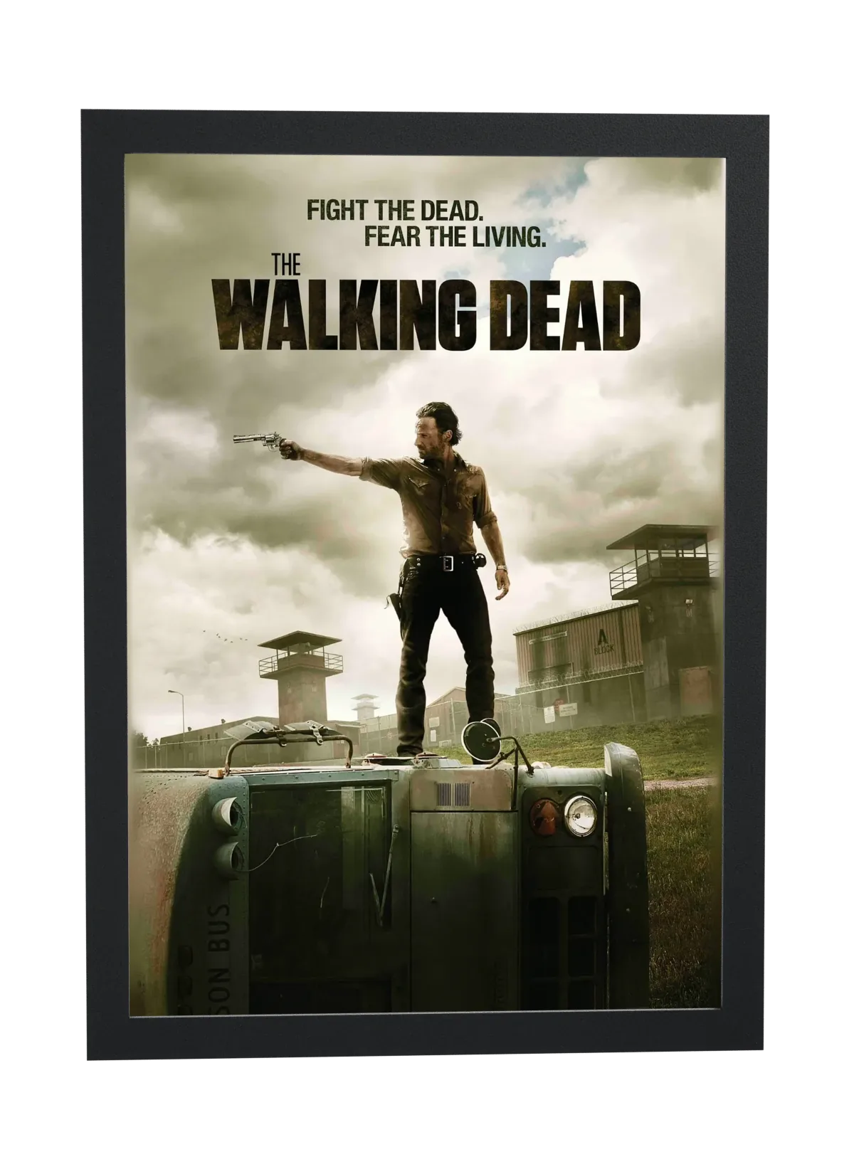 The Walking Dead (2010): Rick em cima do ônibus