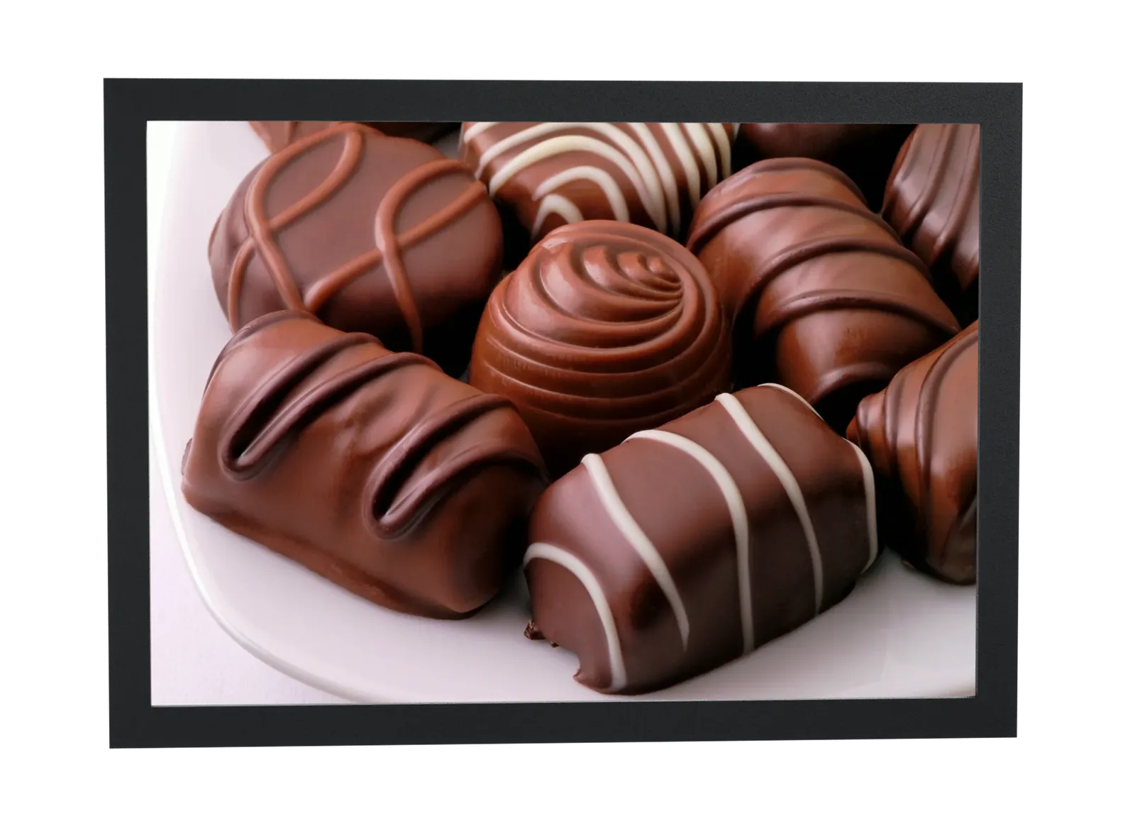 Bombons de chocolate variados