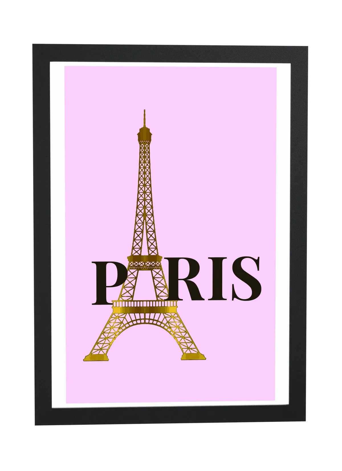 Torre Eiffel com a palavra Paris