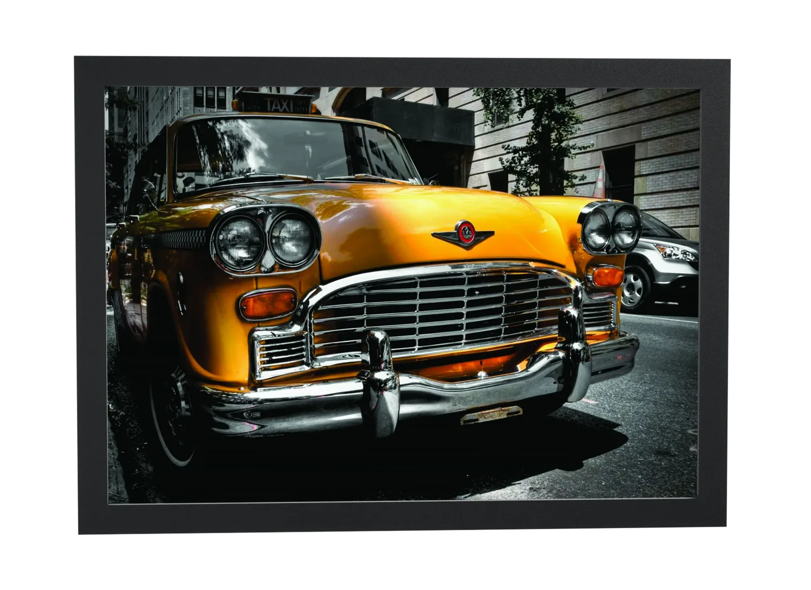 Táxi clássico amarelo de Nova York