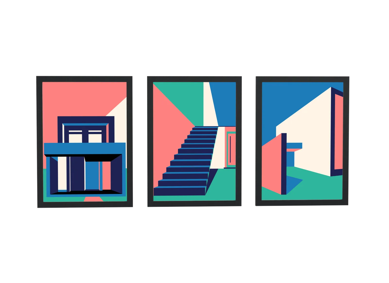 Composição Arquitetura em Cores