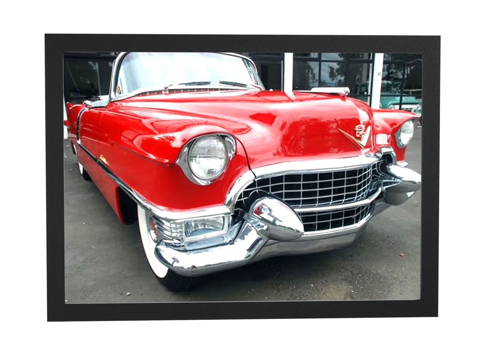 Cadillac vermelho vintage