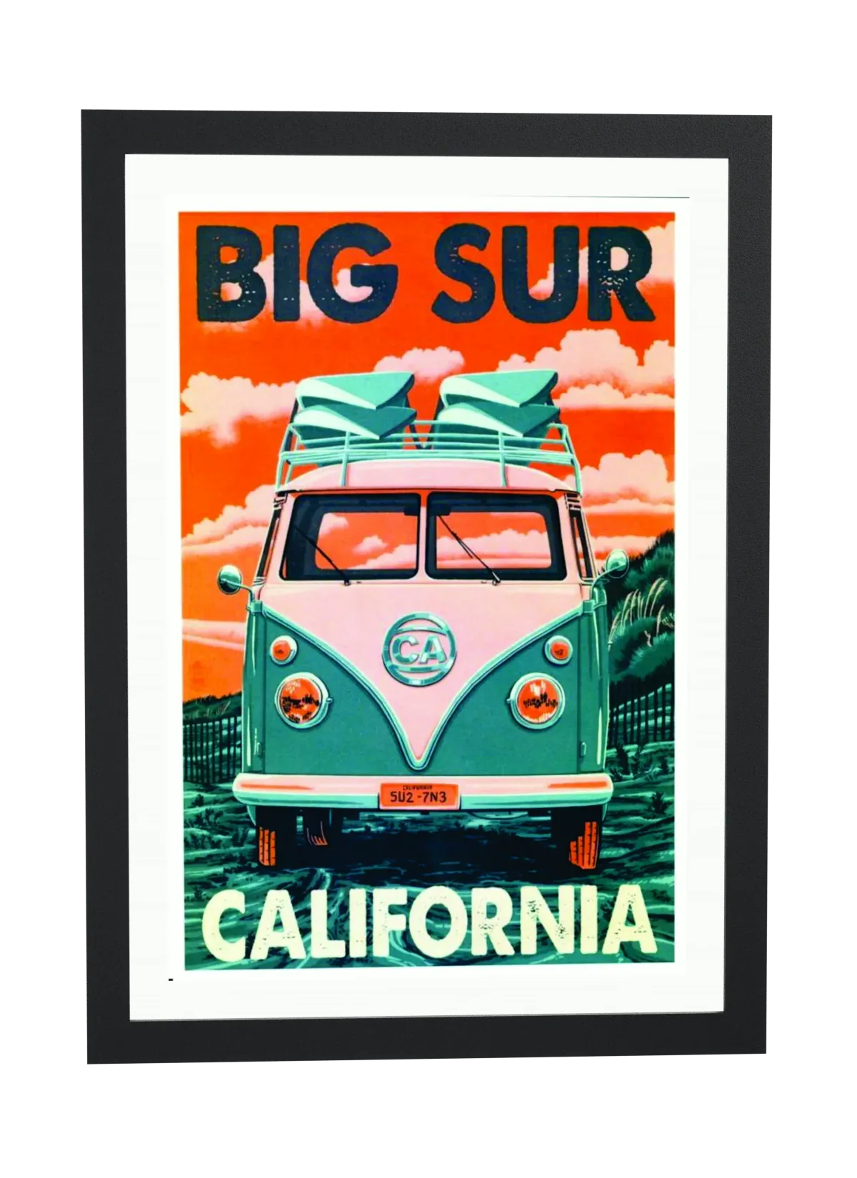 Van retrô de Big Sur