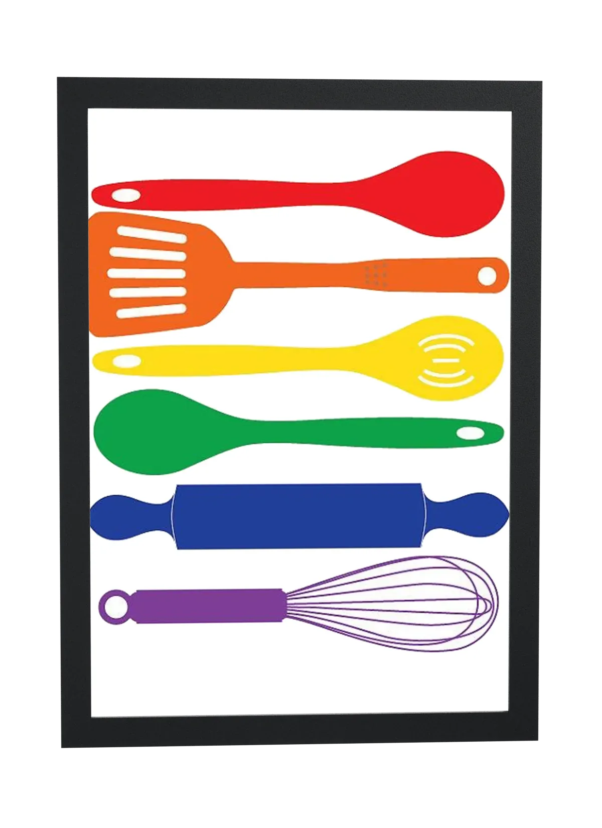 Utensílios de cozinha coloridos