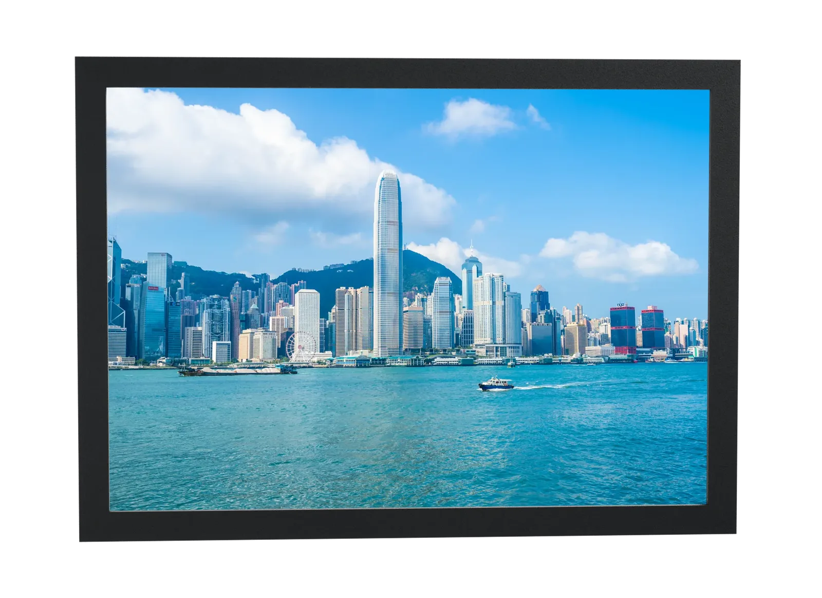 Hong Kong à beira da baía