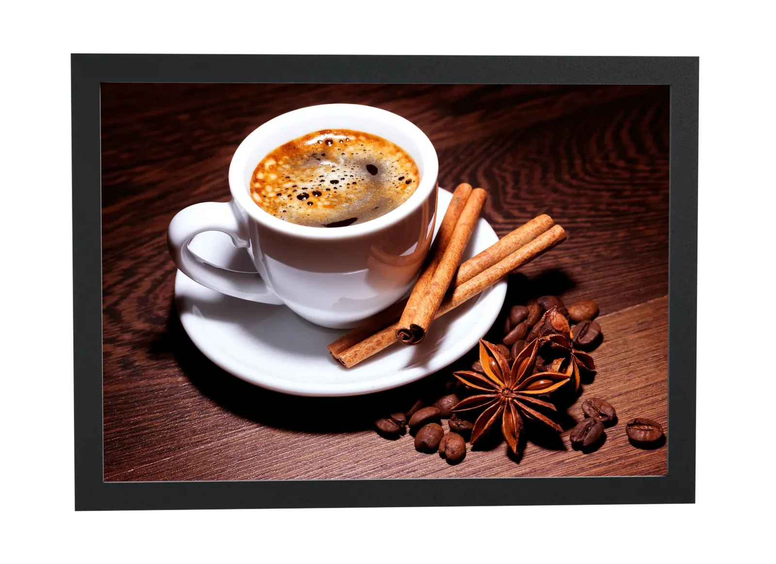 Café com canela e anis-estrelado