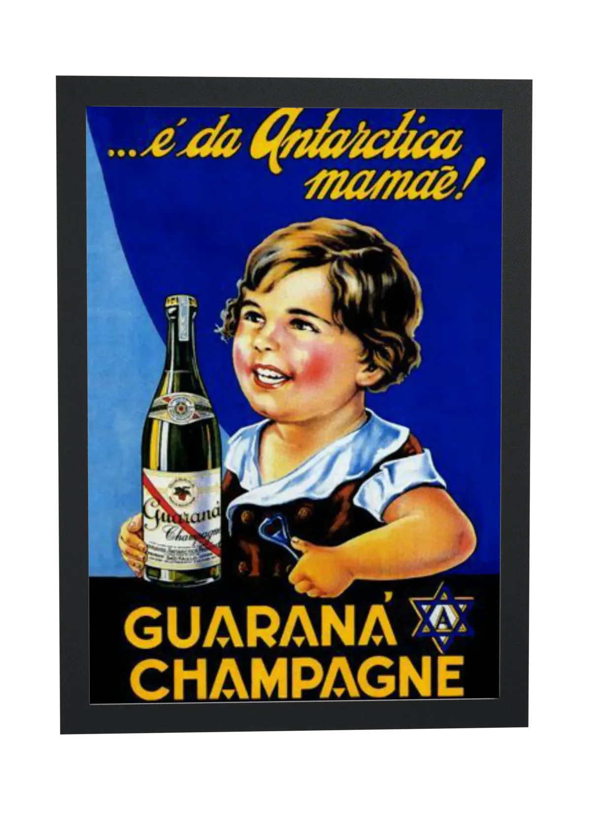 Criança com Guaraná Champagne