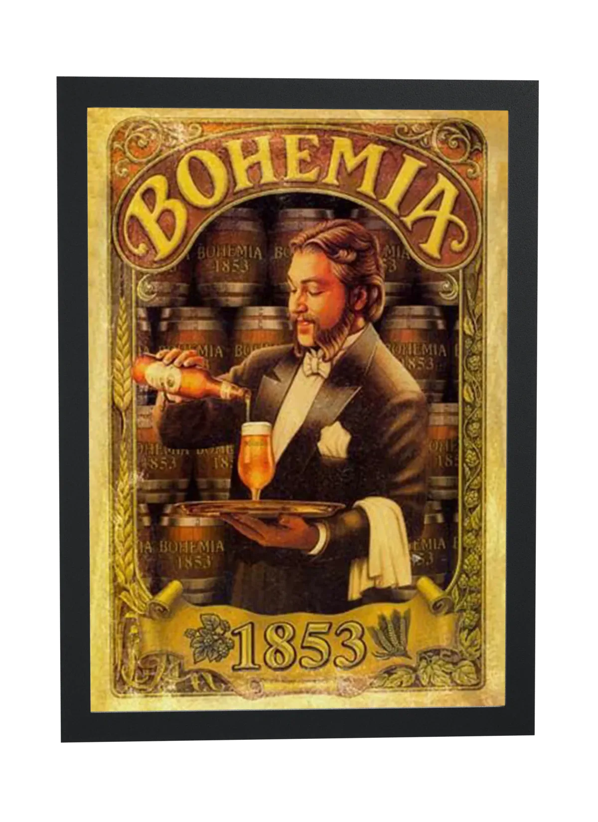Garçom servindo Bohemia 1853