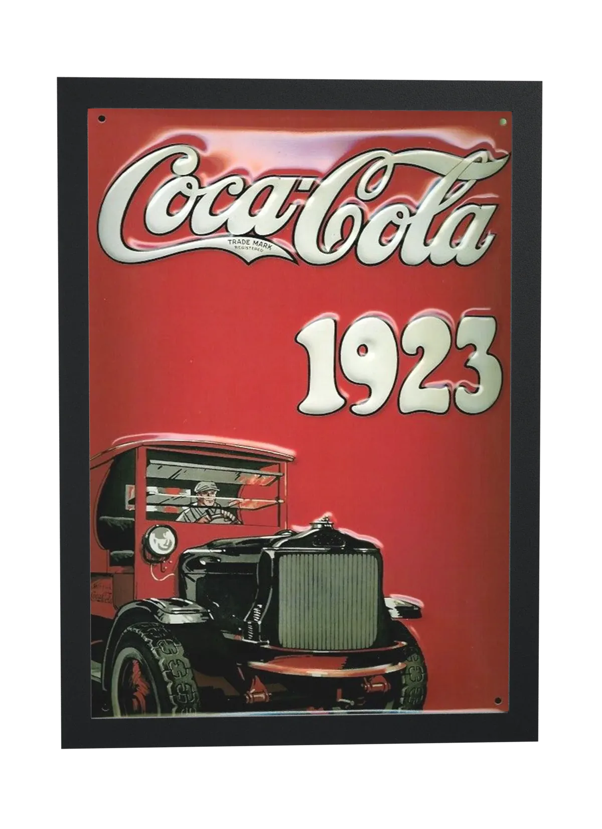 Coca-Cola 1923 com caminhão antigo
