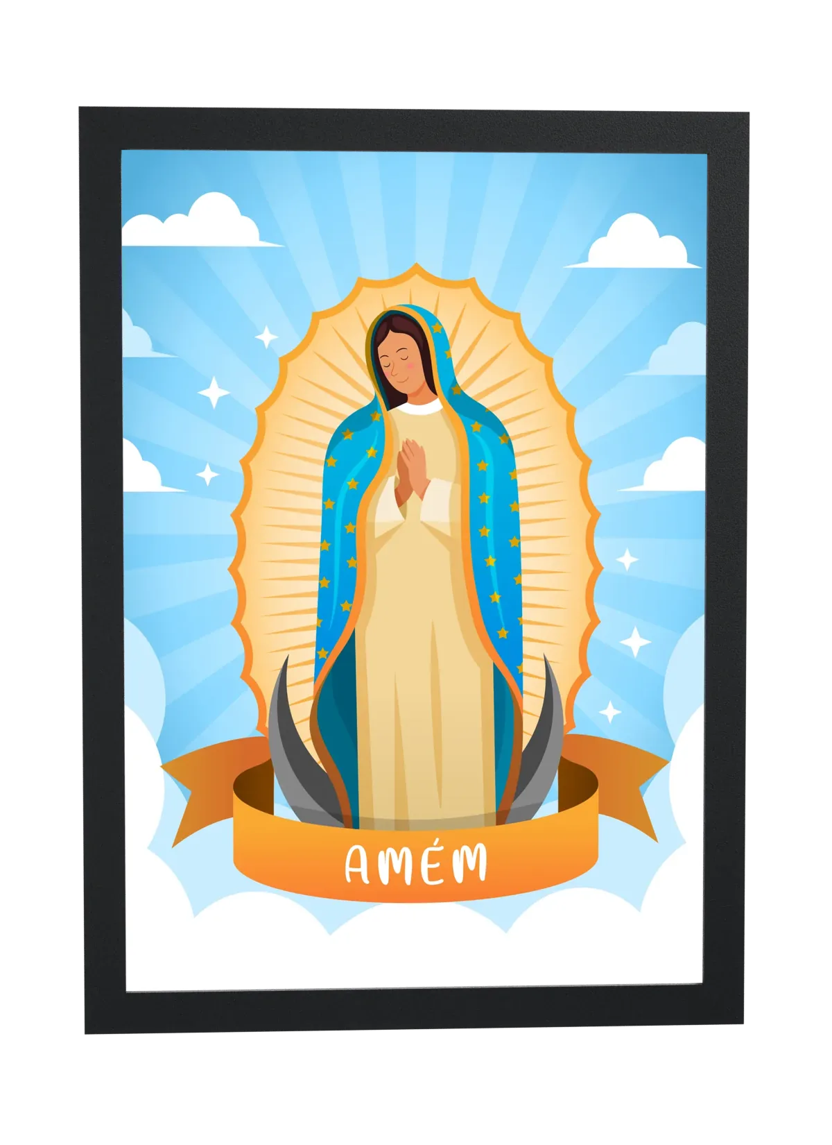 Nossa Senhora de Guadalupe em oração