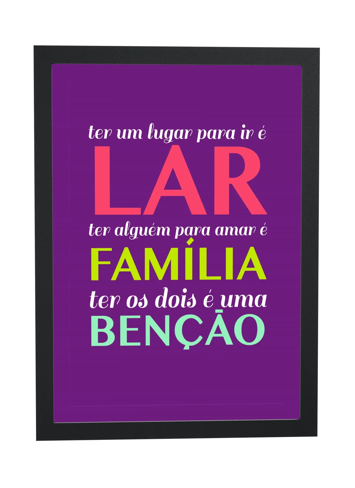 Ter os dois é uma benção