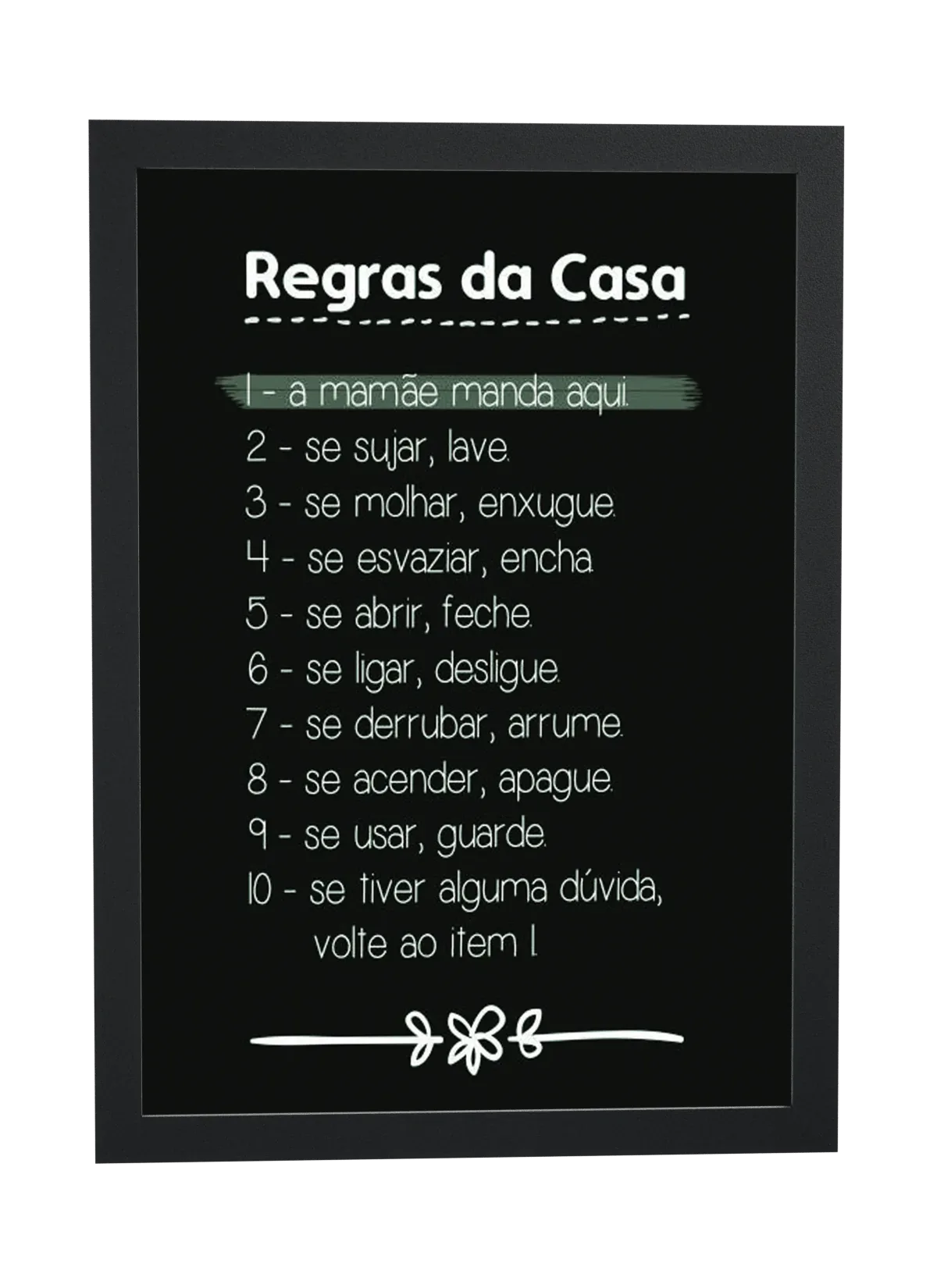 A mamãe manda aqui
