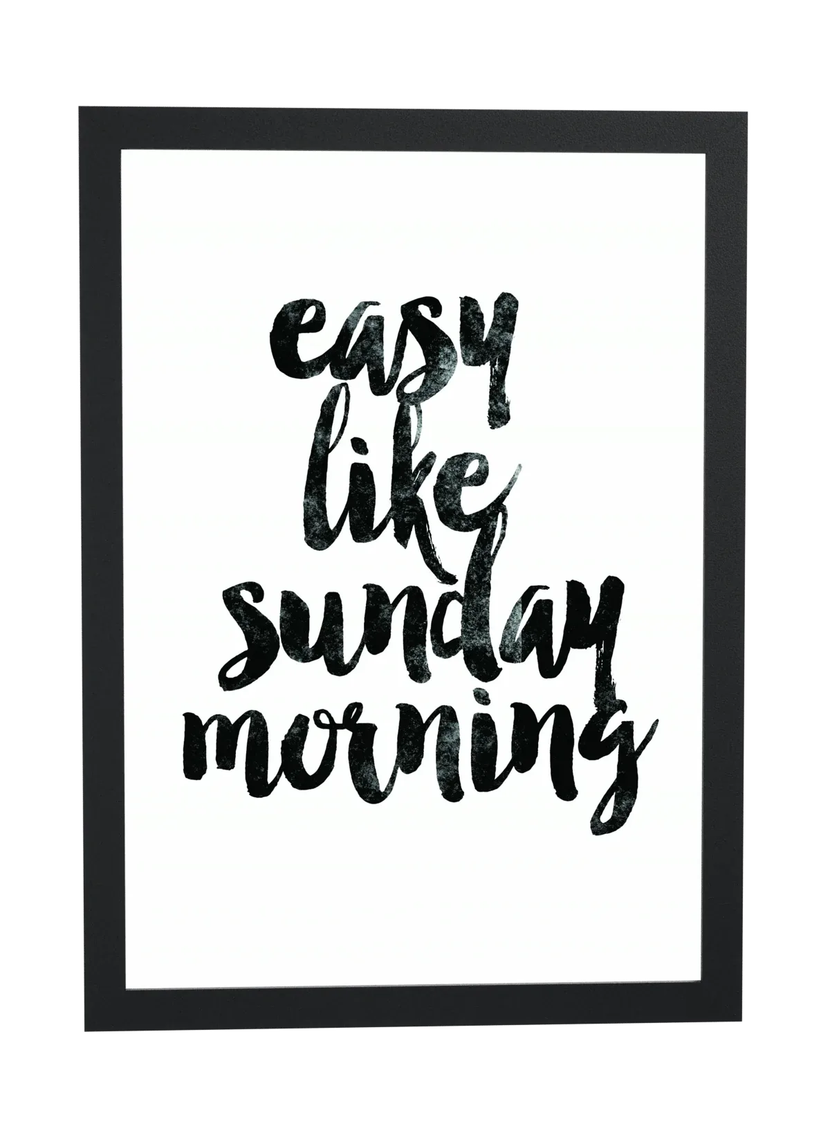 Easy like Sunday morning