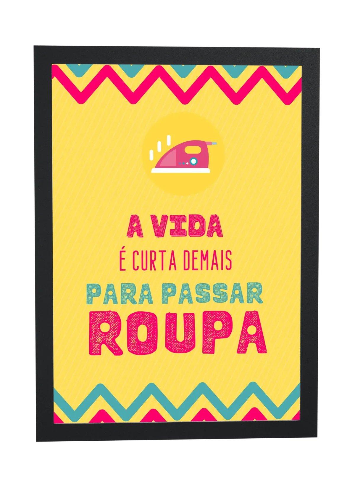 Curta demais para passar roupa