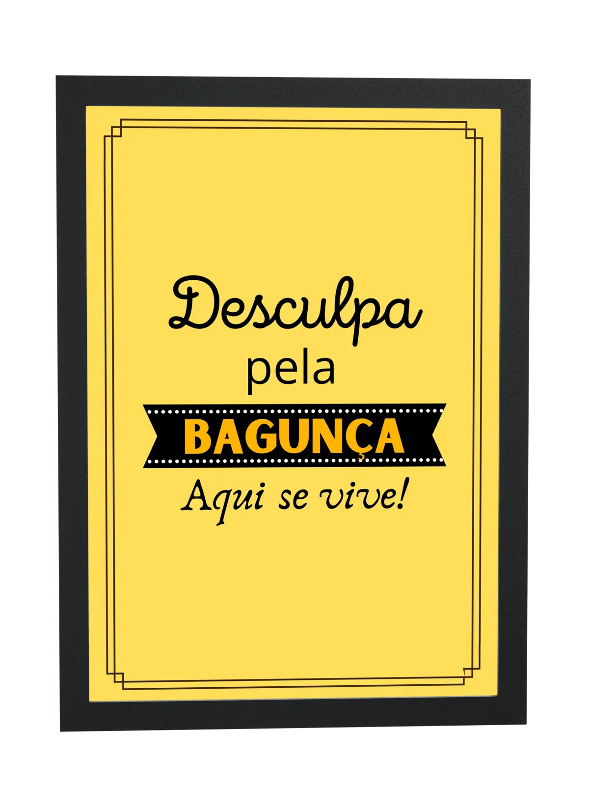 Desculpa pela bagunça