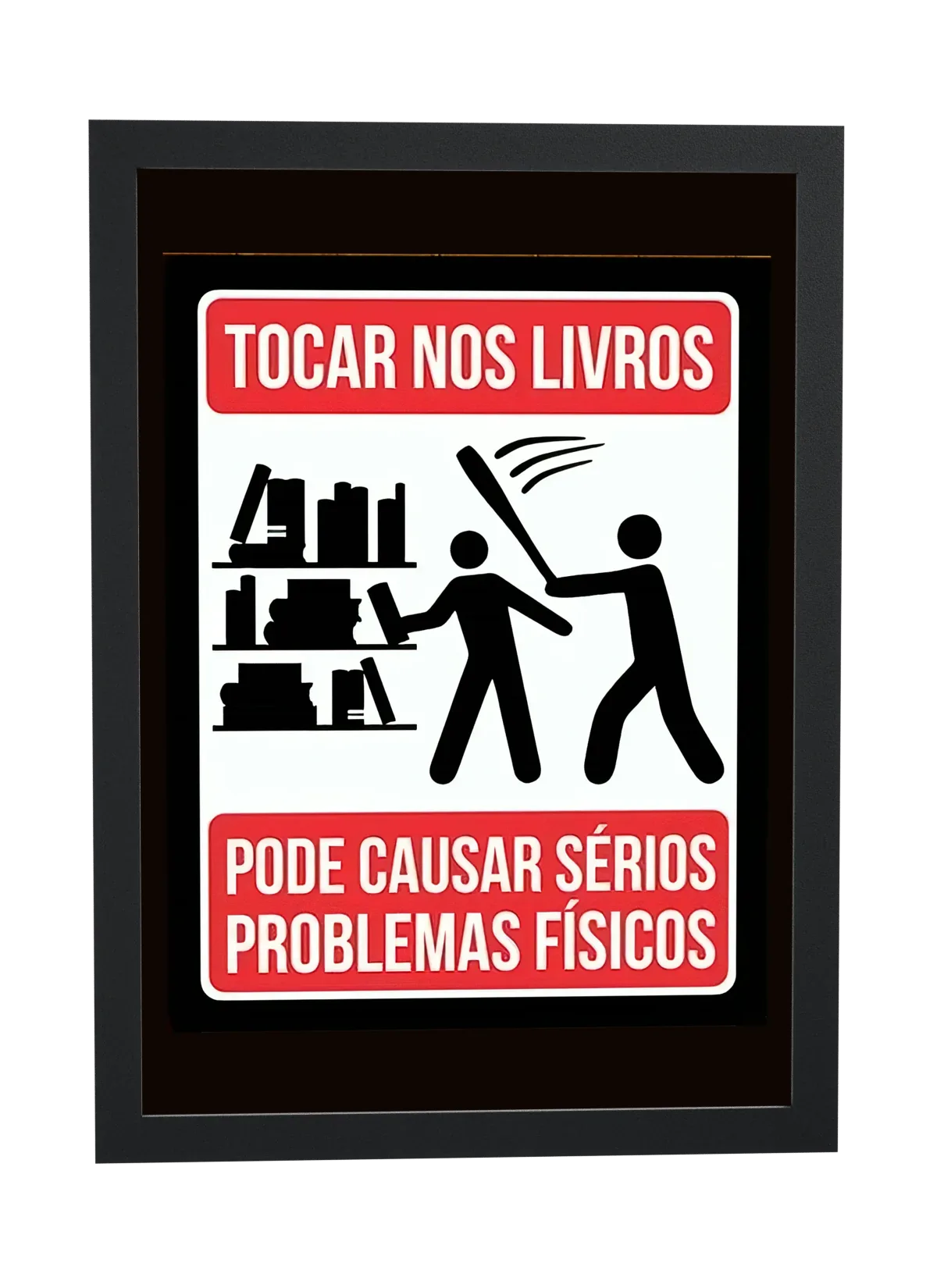 Tocar nos livros