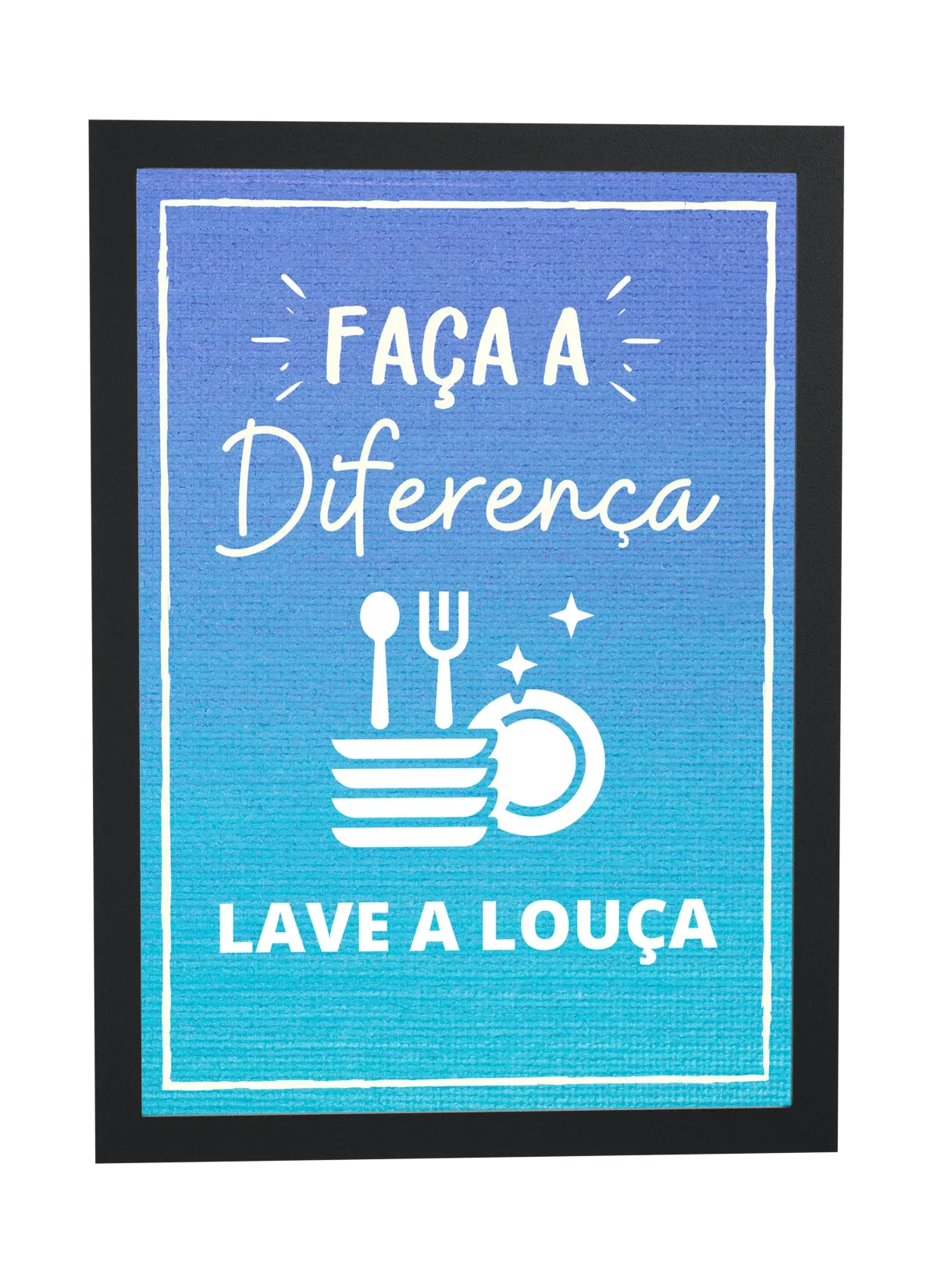 Faça a diferença lave a louça