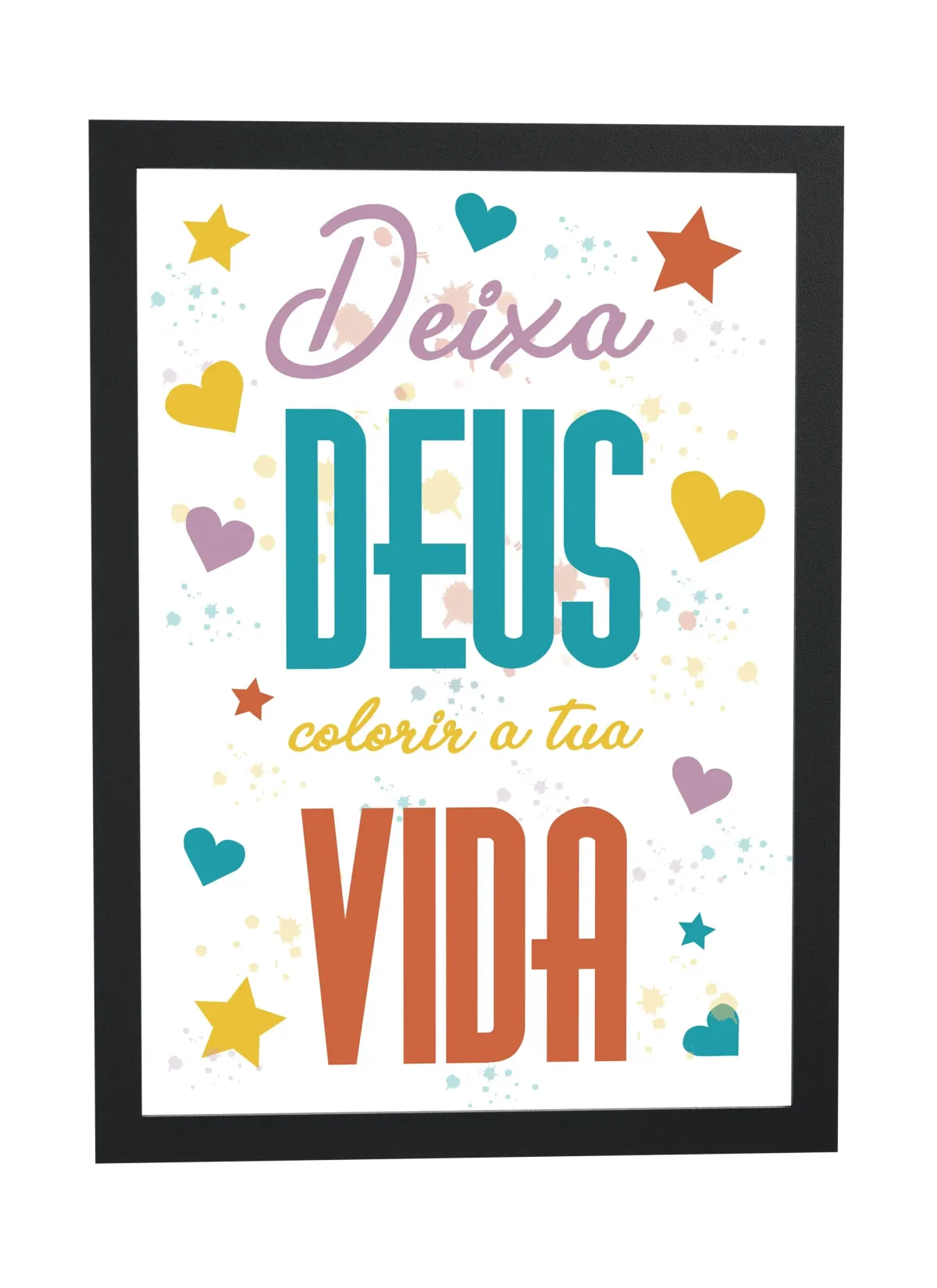 Deixa Deus colorir a tua vida