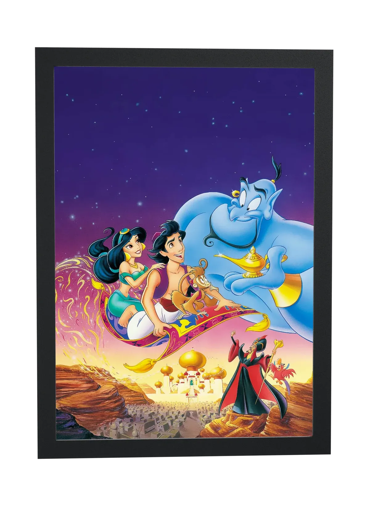 Aladdin (1992): tapete voador e o Gênio