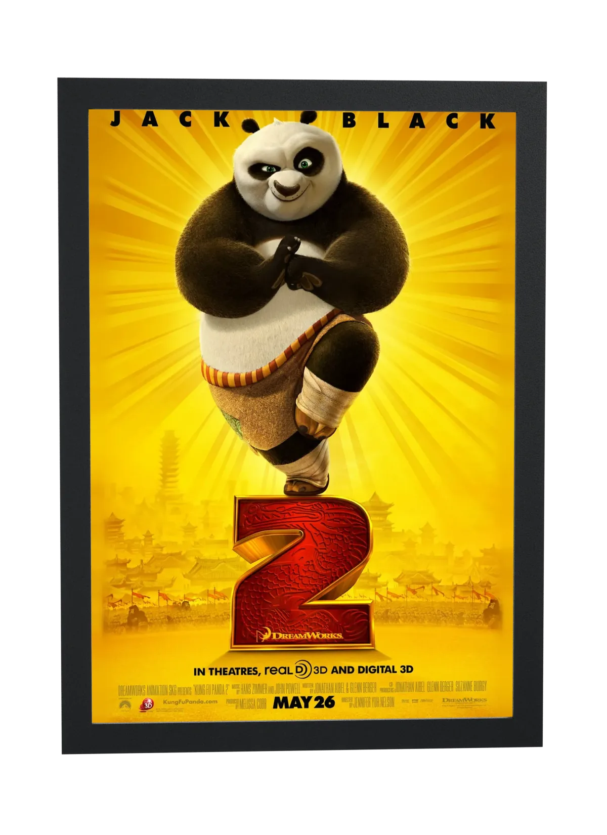 Kung Fu Panda 2 (2011): Po em pose de equilíbrio