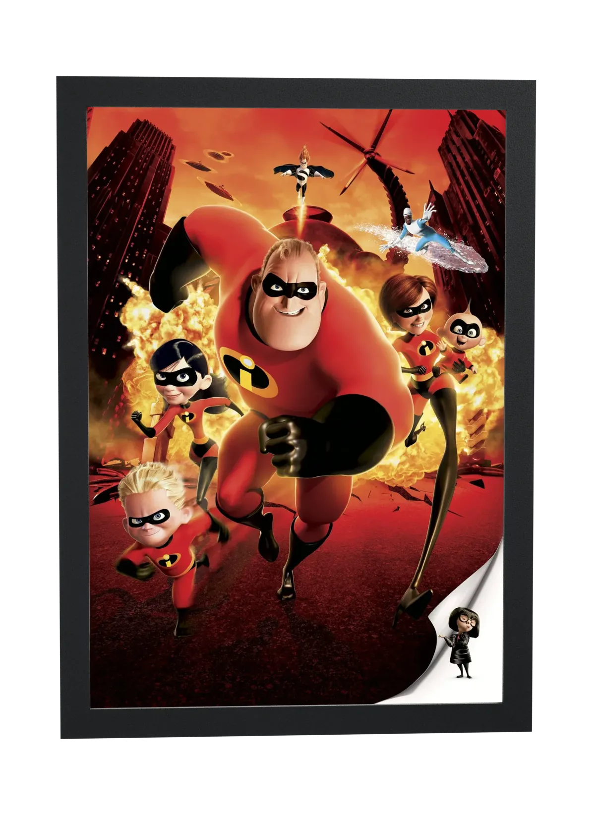 Os Incríveis (2004): correndo das chamas
