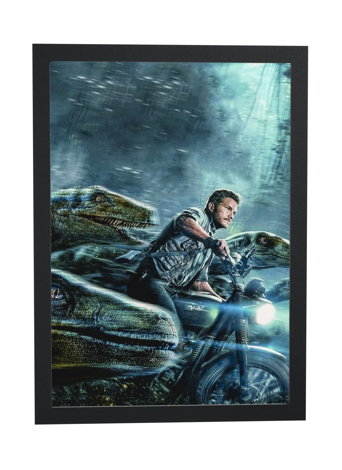 Jurassic World (2015): Owen e os velociraptores de moto