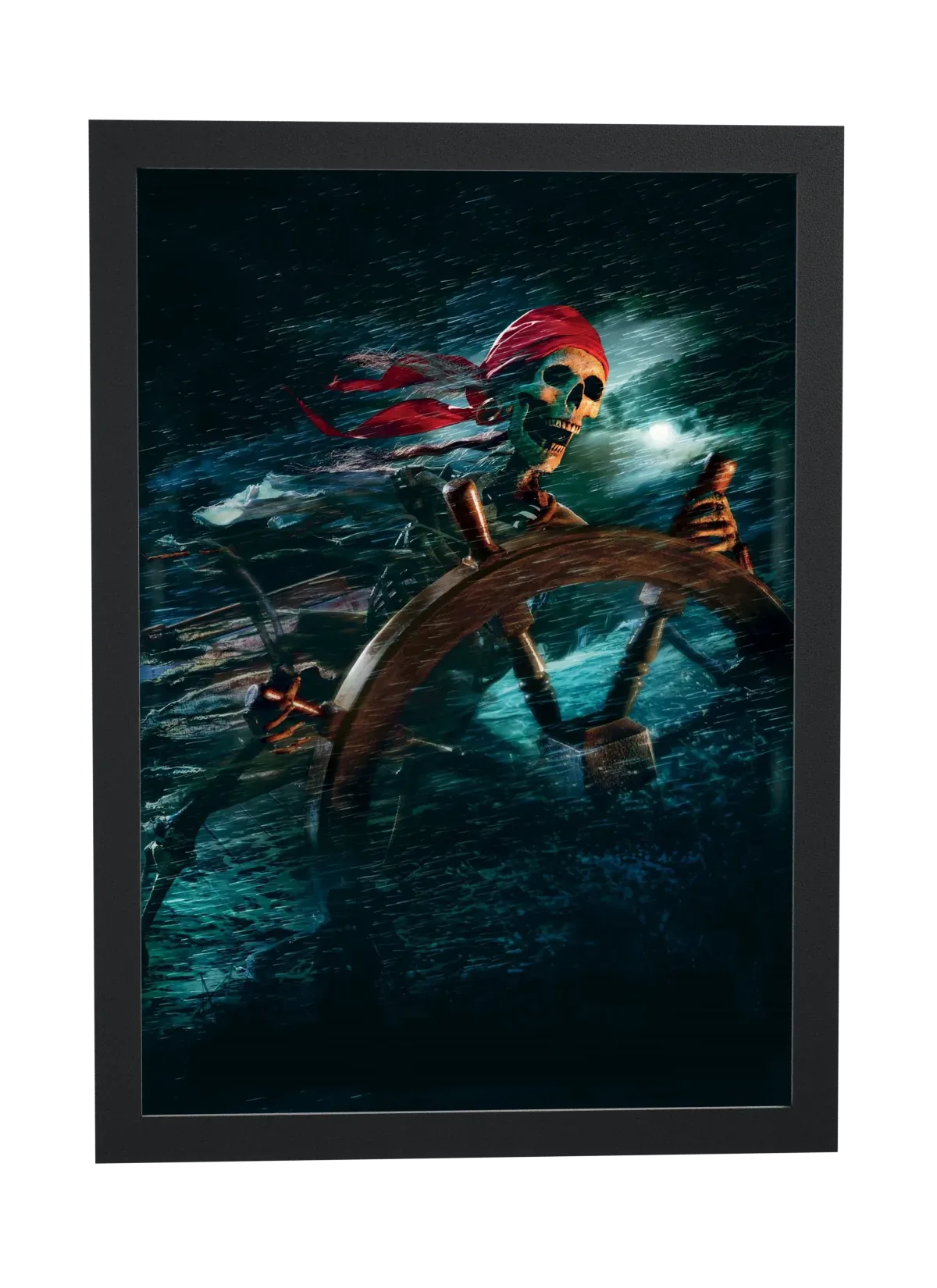 Piratas do Caribe (2003): esqueleto ao leme