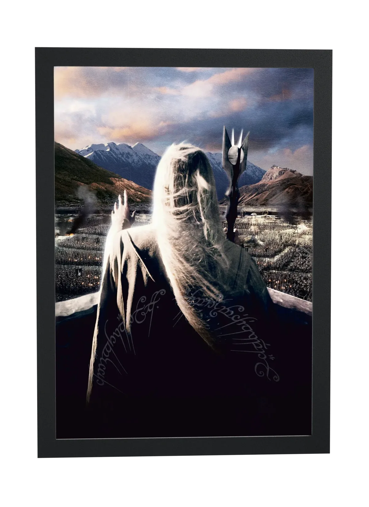 O Senhor dos Anéis As Duas Torres (2002): Saruman de costas