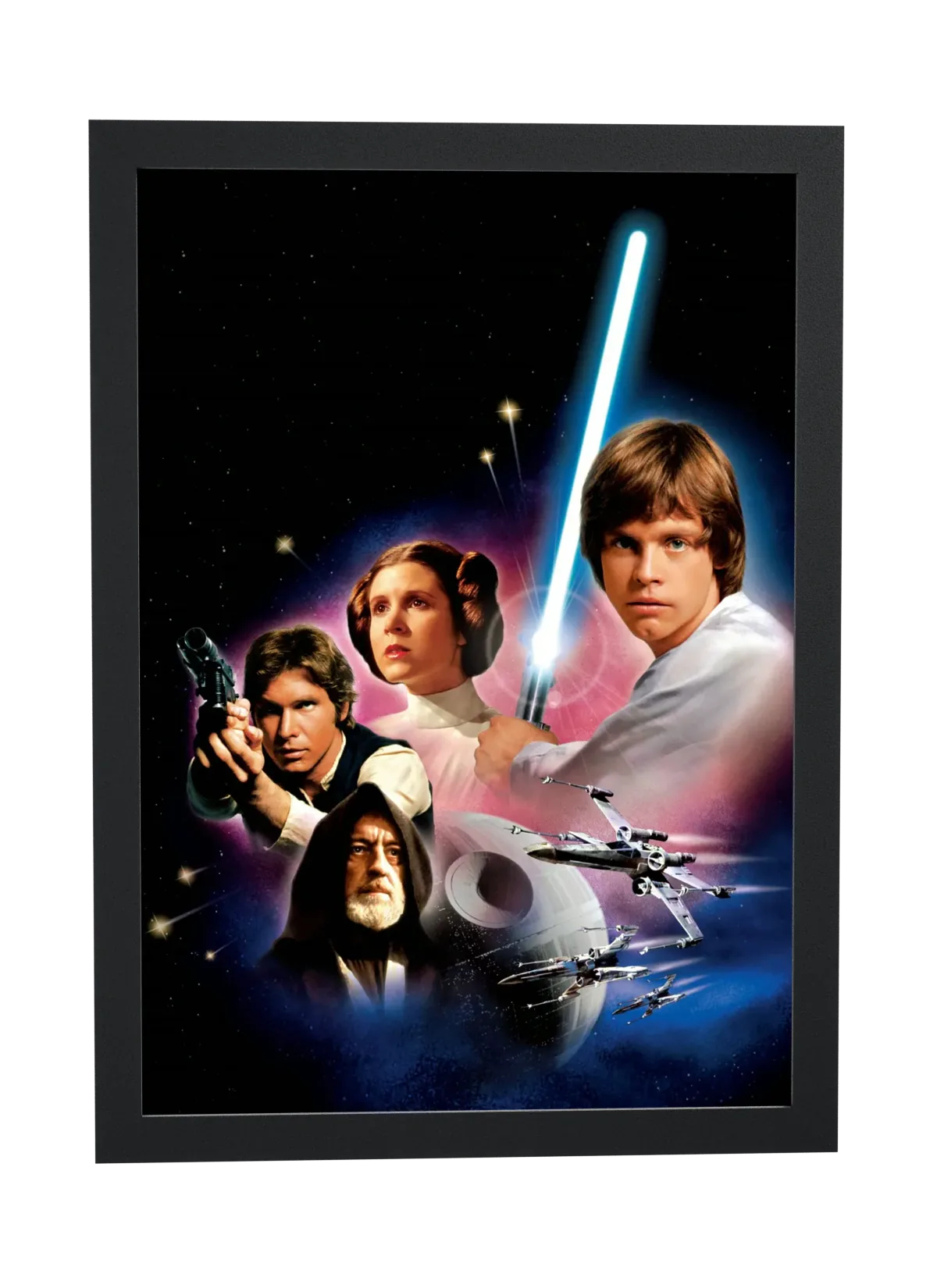 Star Wars Uma Nova Esperança (1977): Luke, Leia e Han