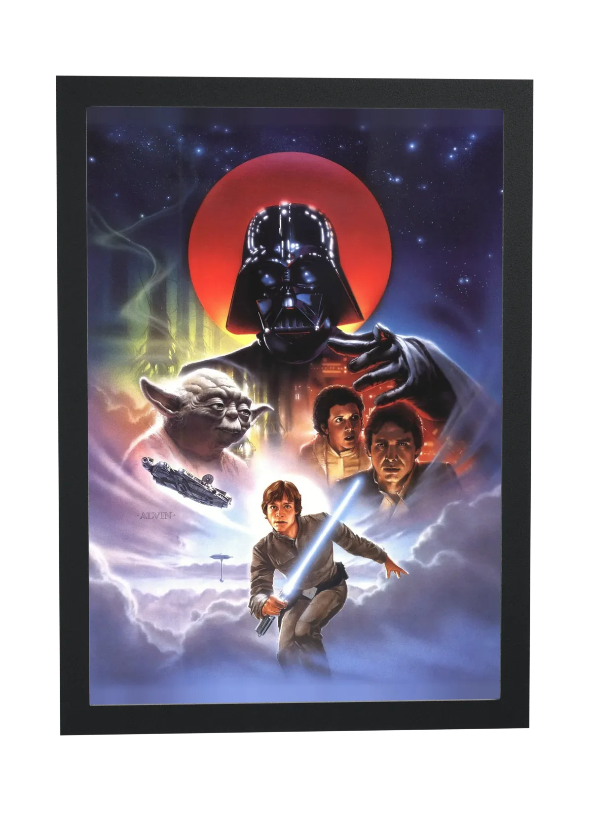 Star Wars O Império Contra-Ataca (1980): Luke, Yoda e Han