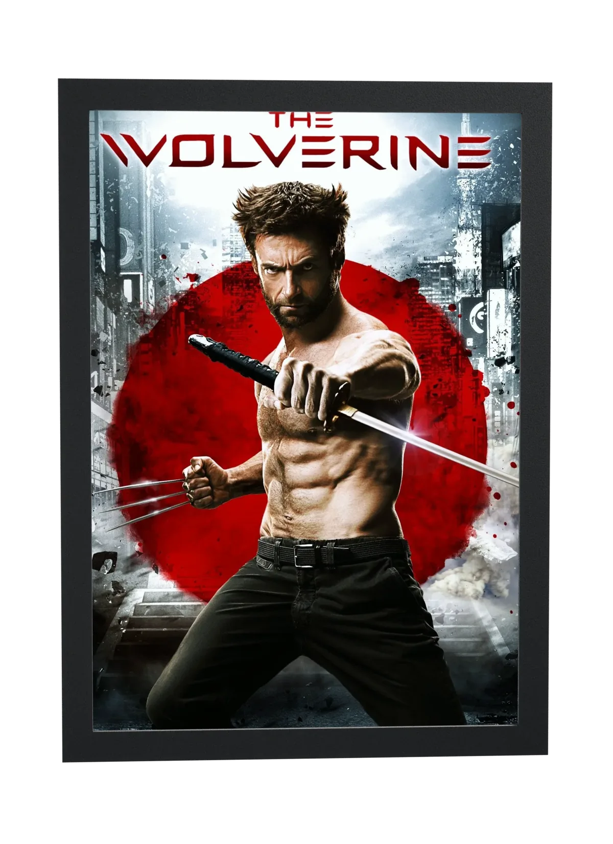 Wolverine Imortal (2013): katana e círculo vermelho