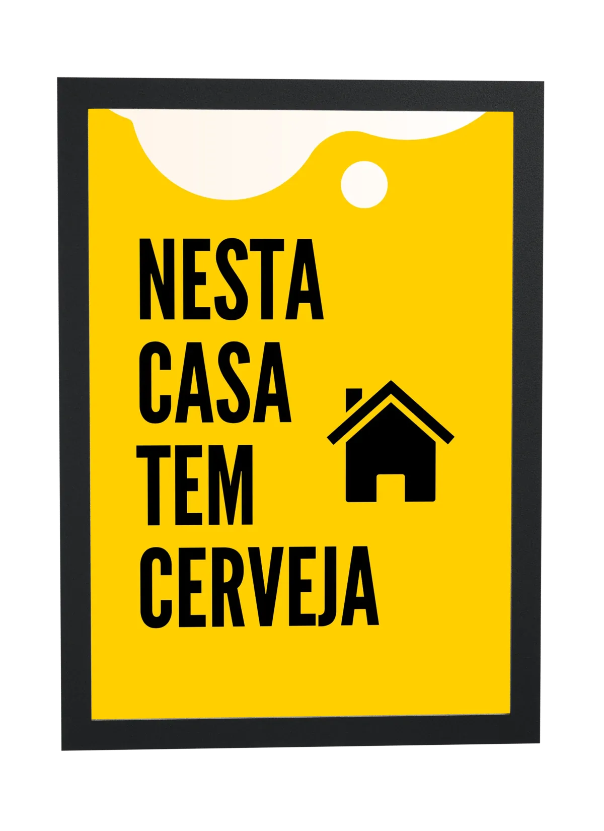 Nesta casa tem cerveja