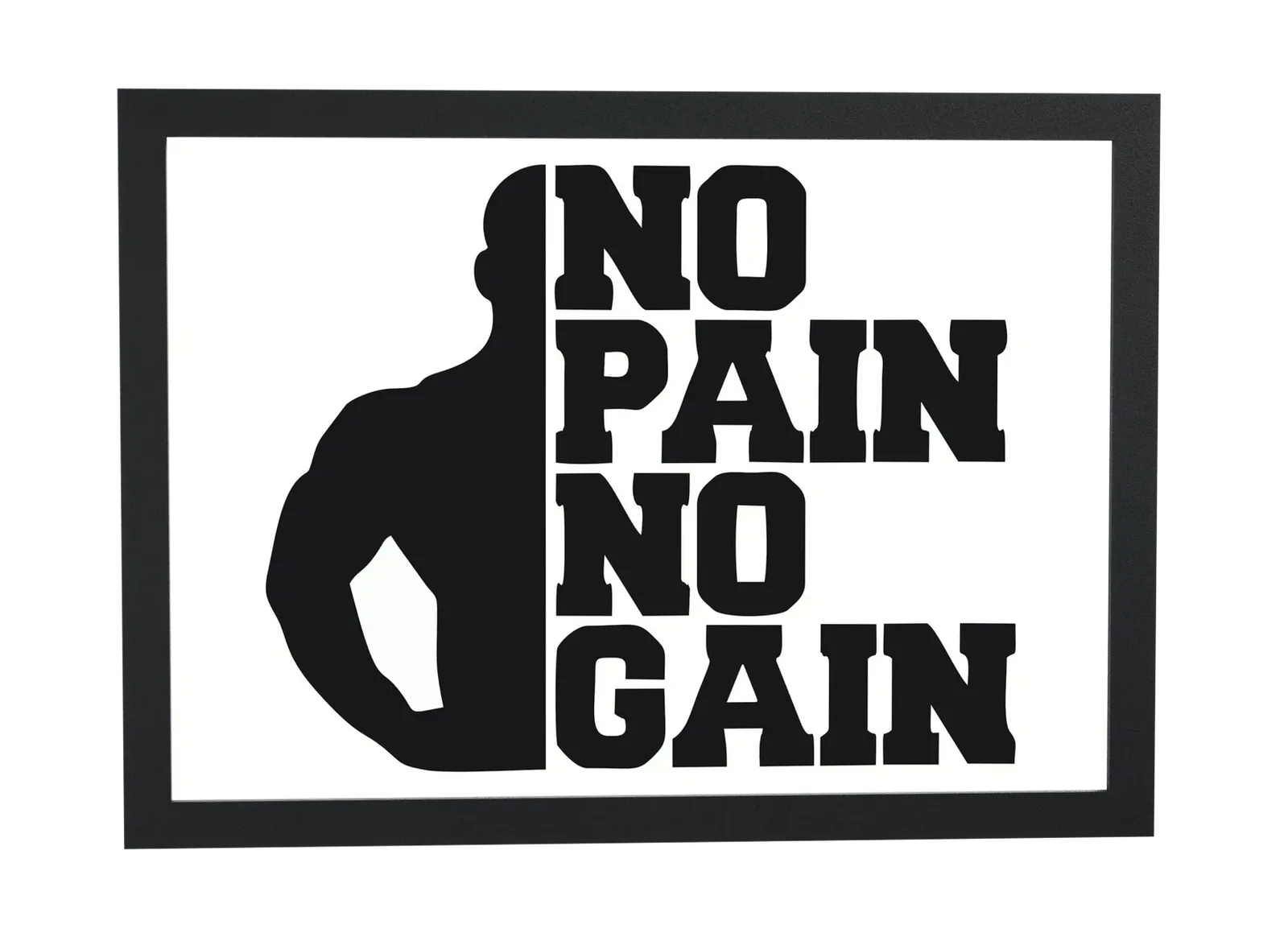 No pain no gain