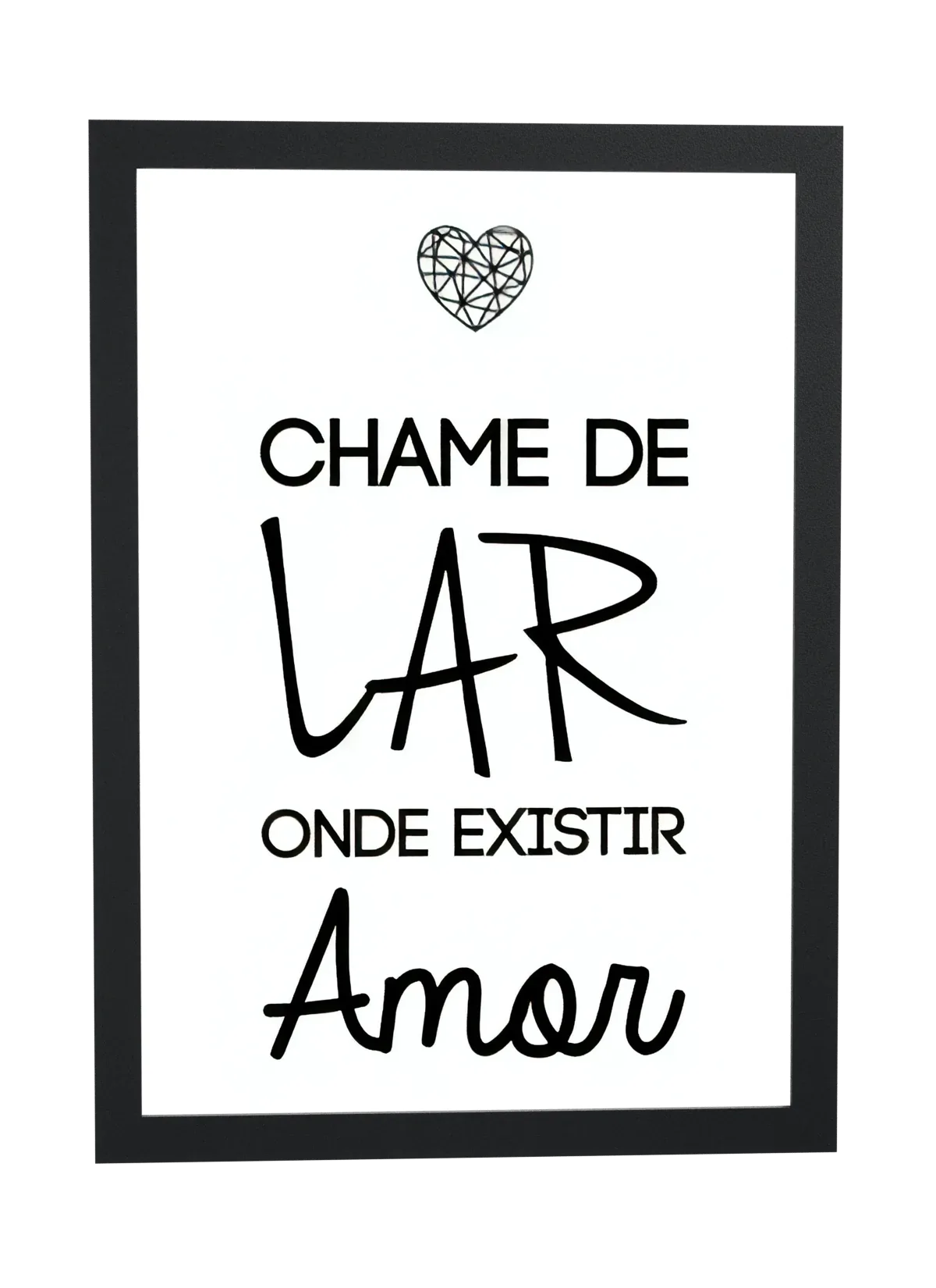 Chame de lar onde existir amor