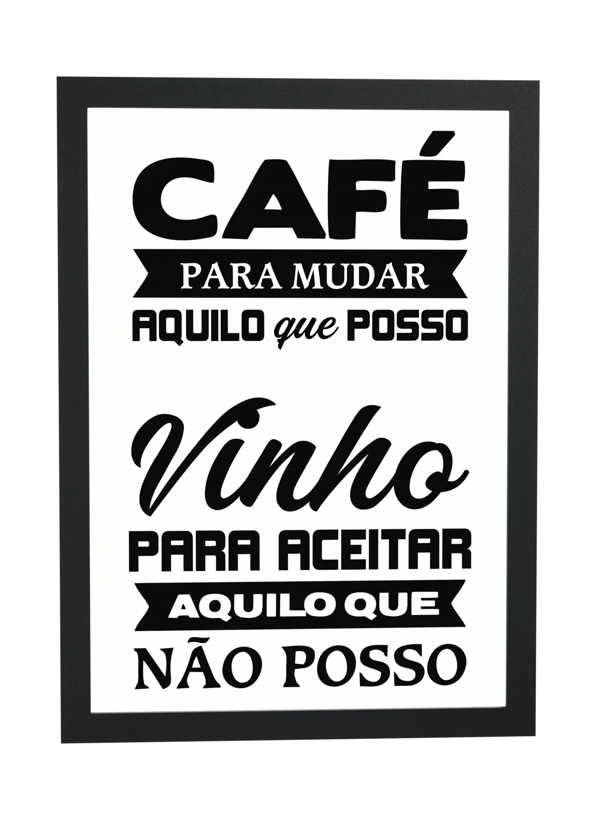 Café para mudar aquilo que posso