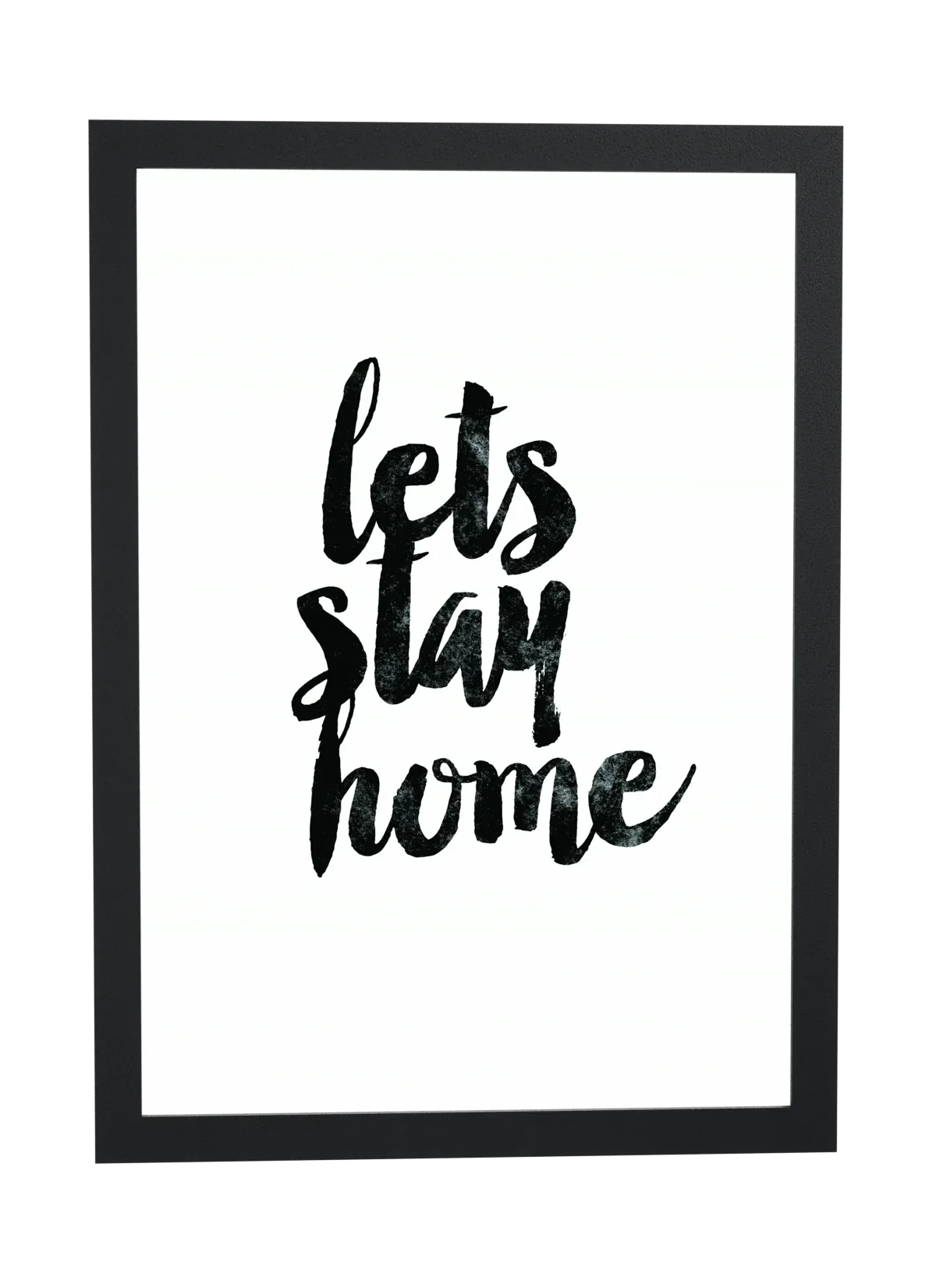 Let's stay home