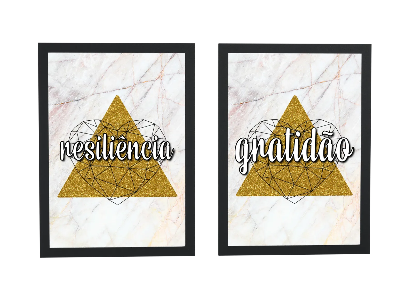 Dupla de resiliência e gratidão dourada
