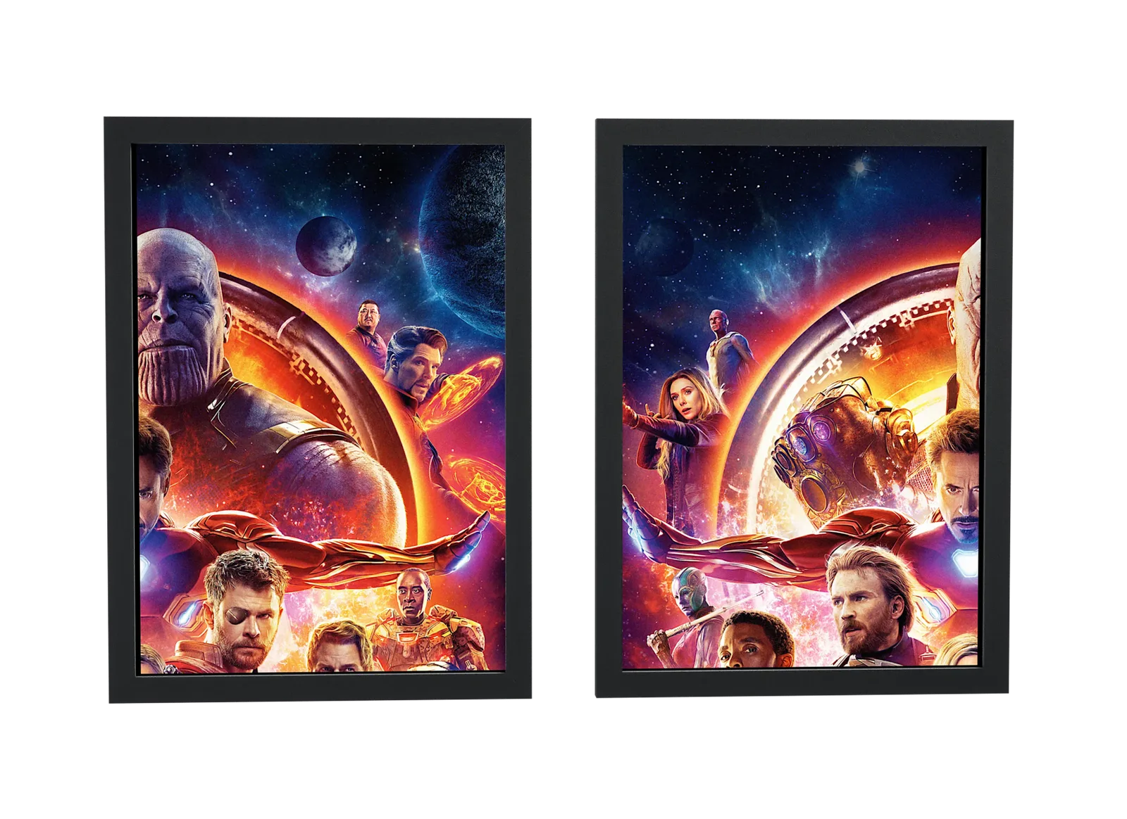 Dupla de Thanos e os Vingadores