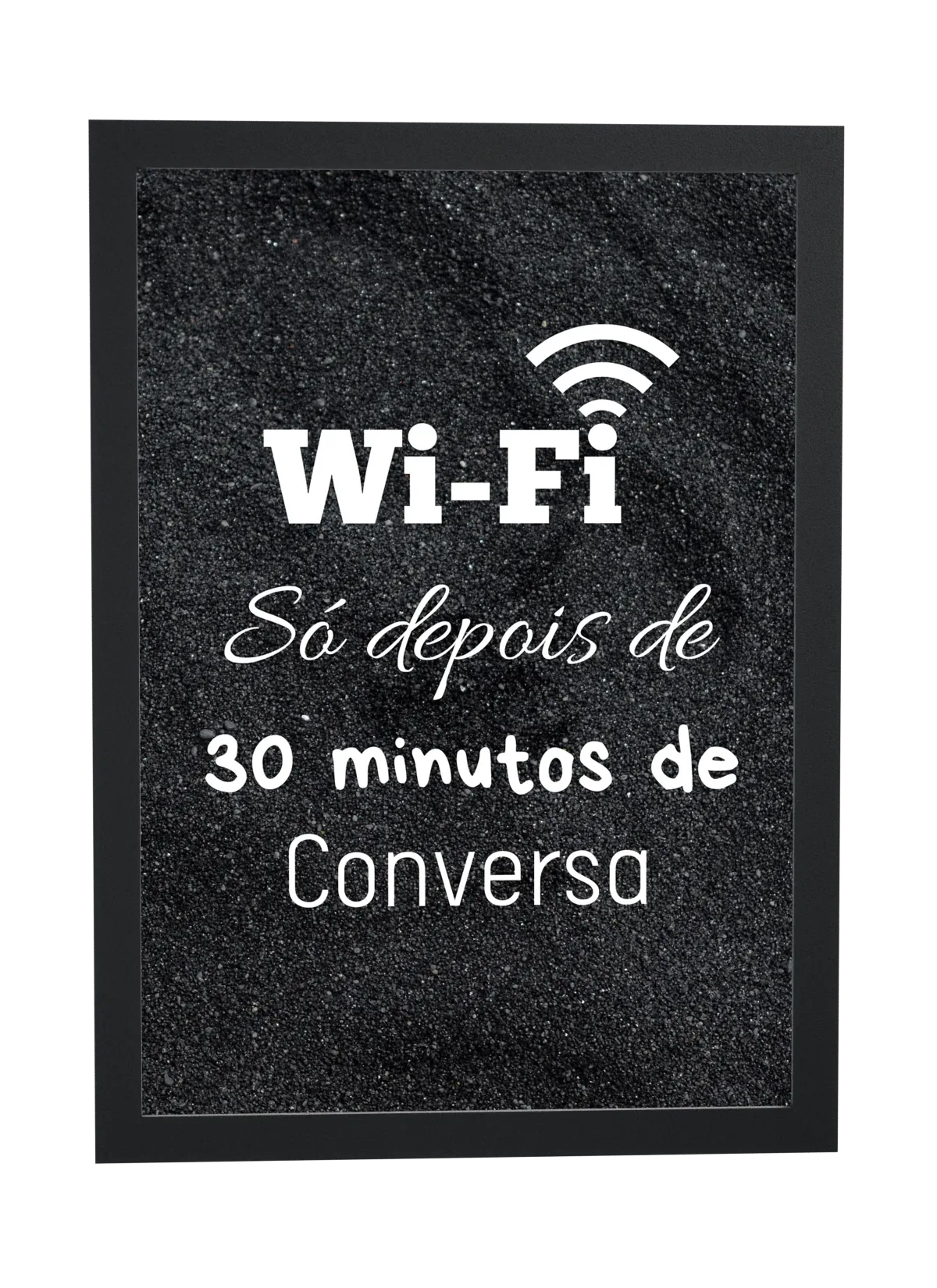 Wi-Fi, só depois de 30 minutos