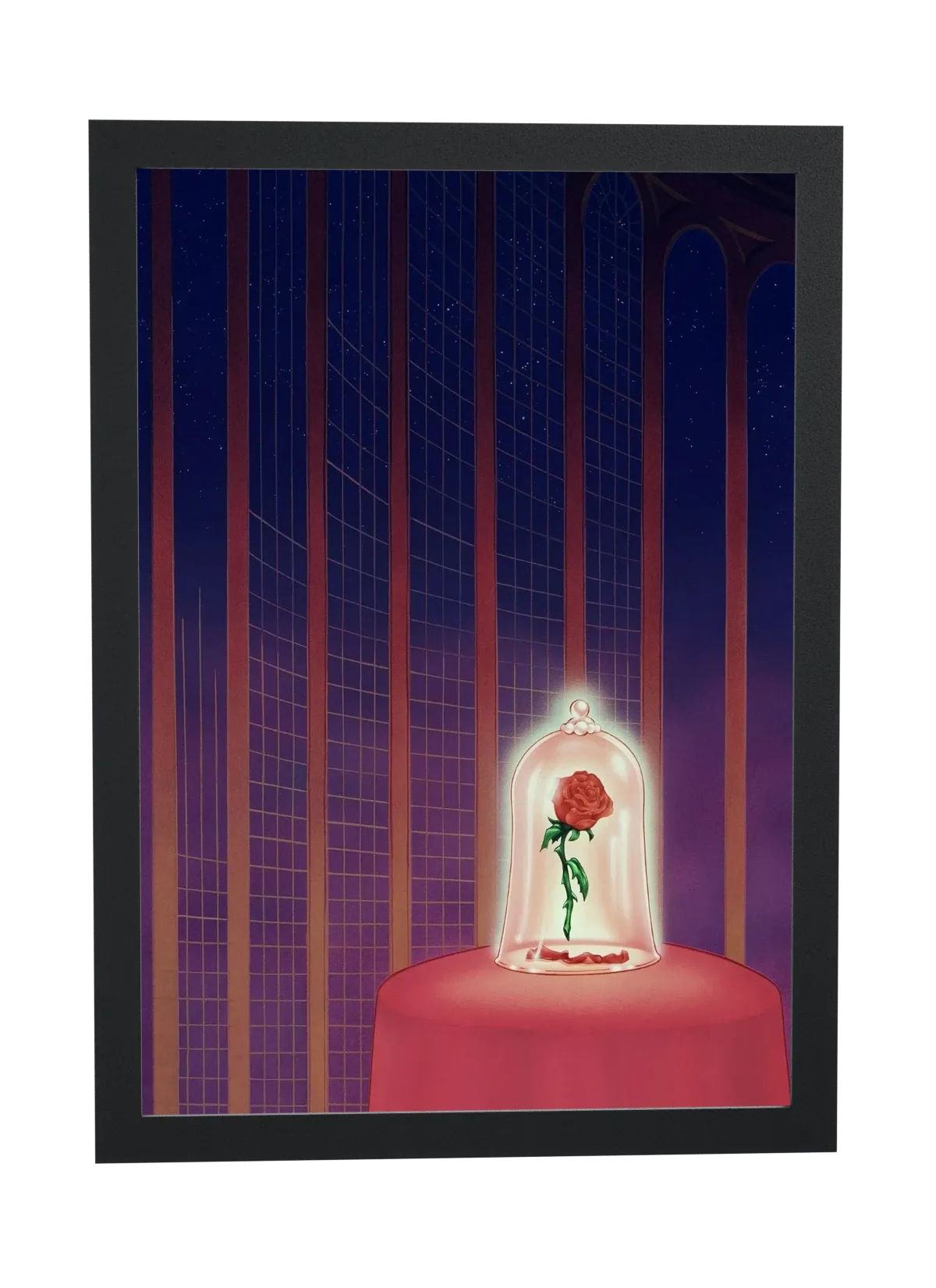 A Bela e a Fera (1991): rosa encantada
