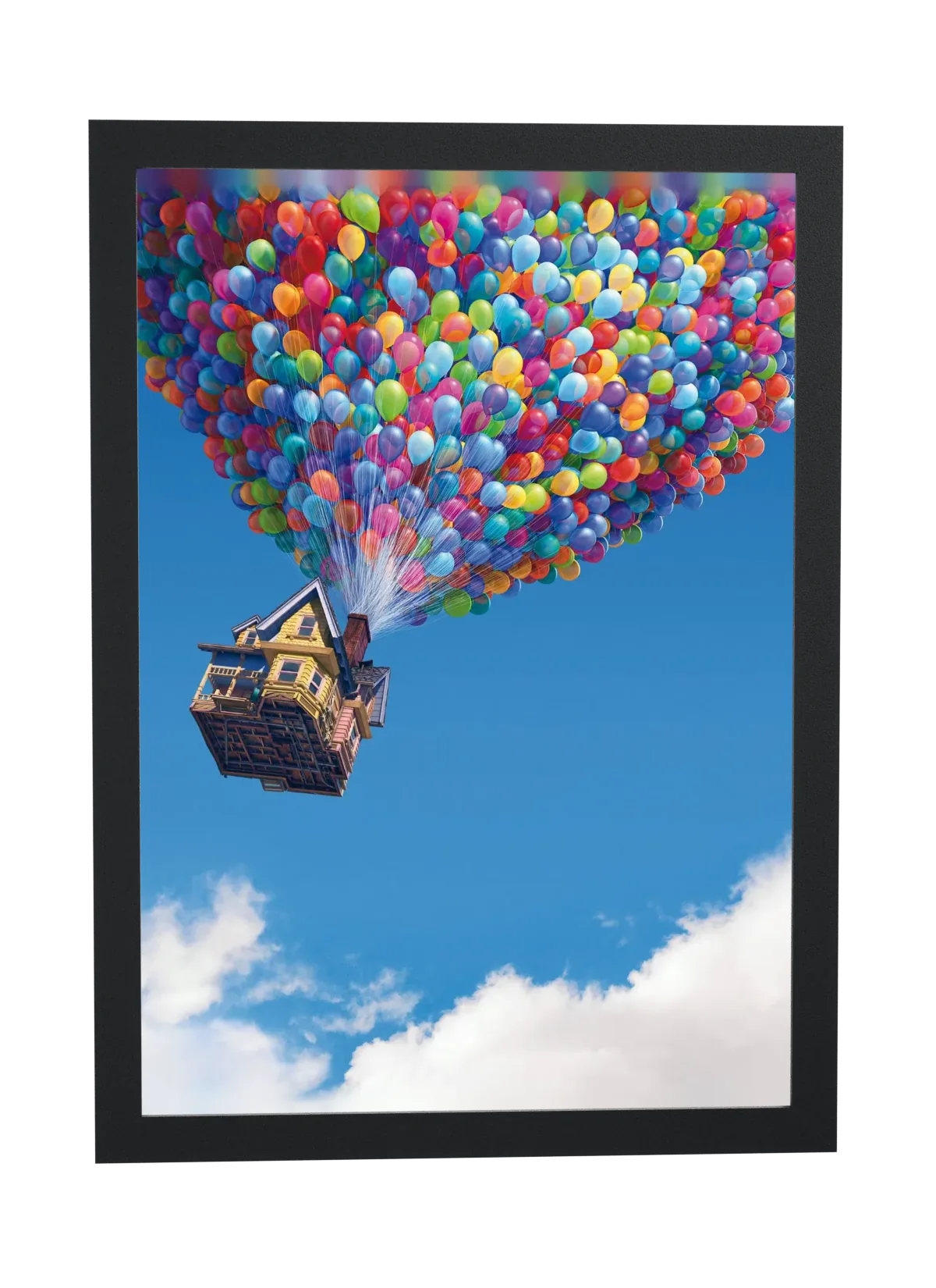 Up Altas Aventuras (2009): casa com balões