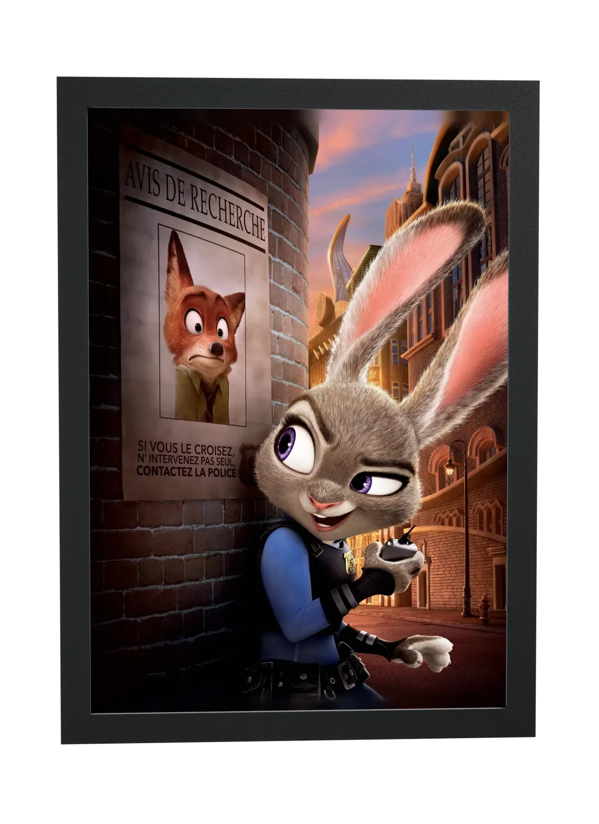 Zootopia (2016): Judy e Nick no cartaz