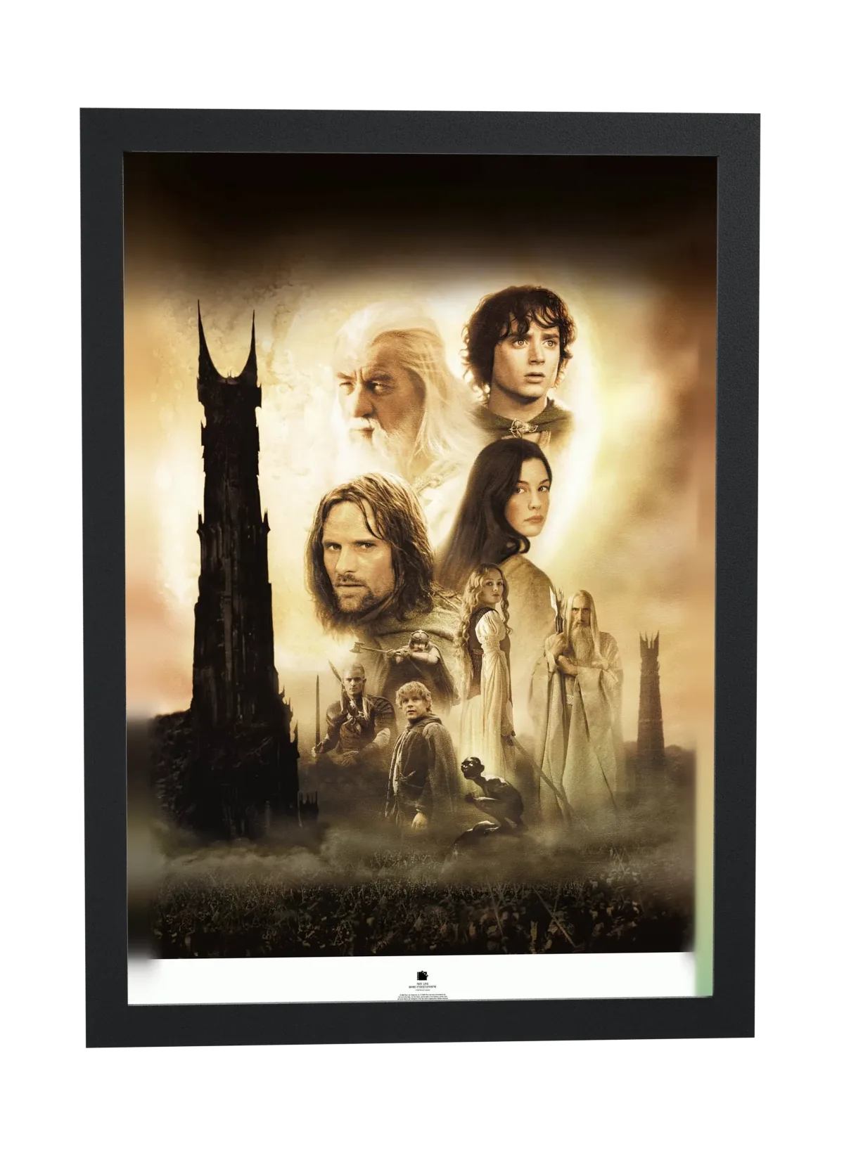 O Senhor dos Anéis As Duas Torres (2002): torre ao fundo