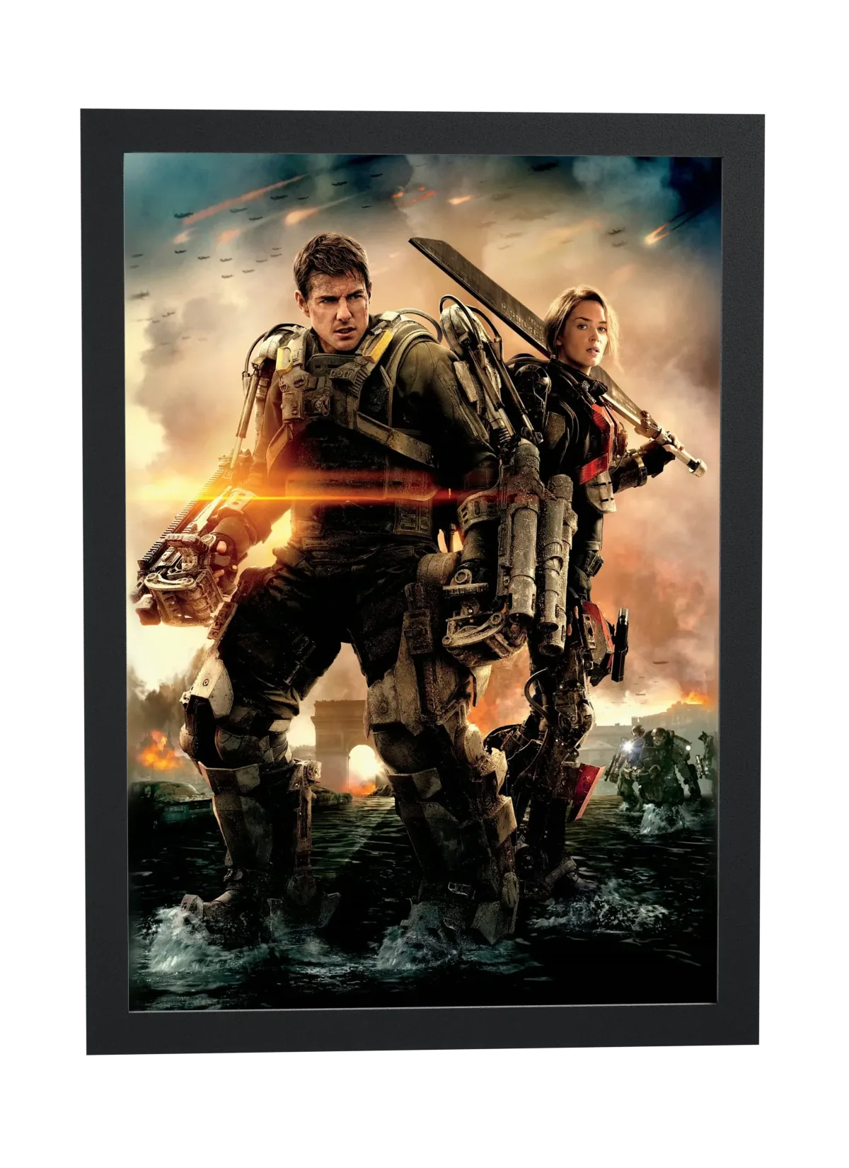 No Limite do Amanhã (2014): armaduras de combate