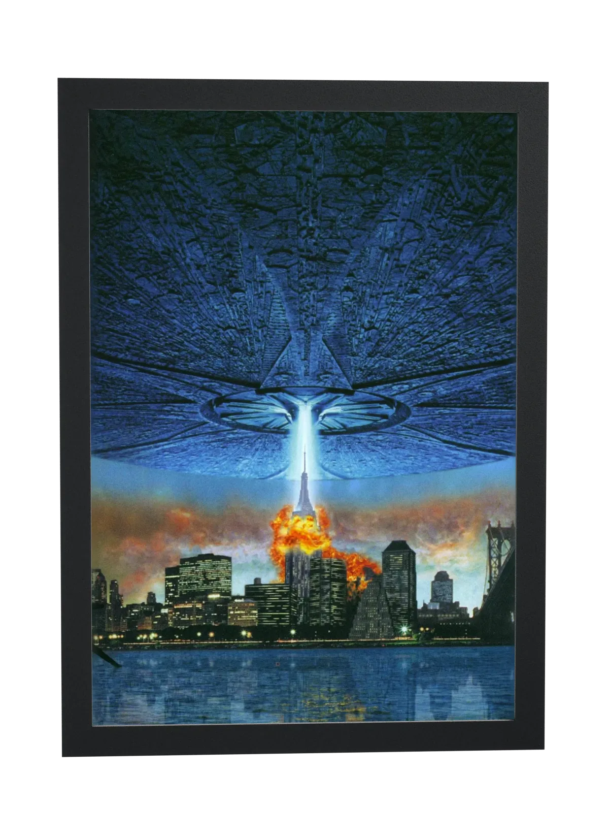 Independence Day (1996): nave sobre a cidade