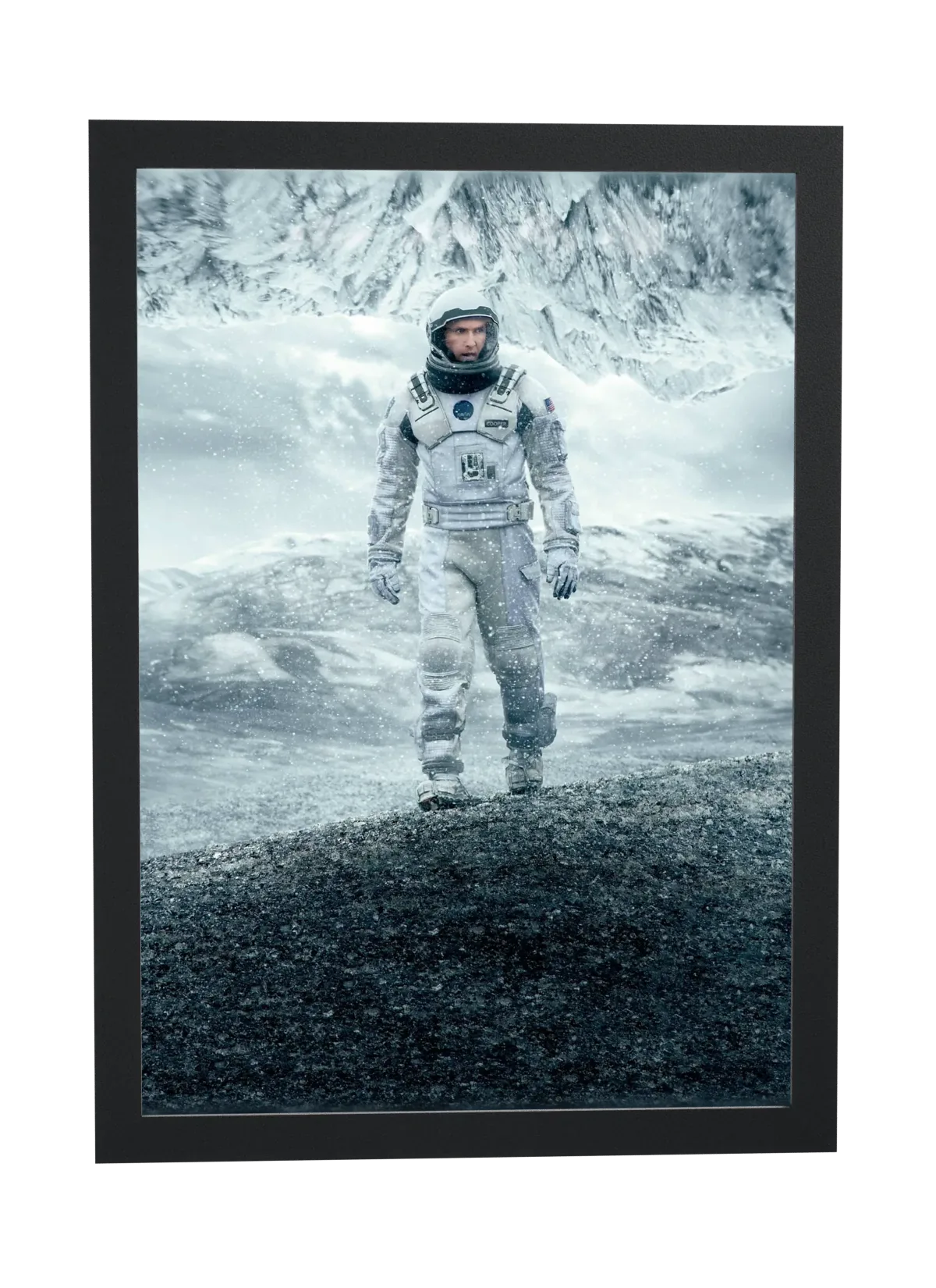 Interestelar (2014): astronauta no gelo