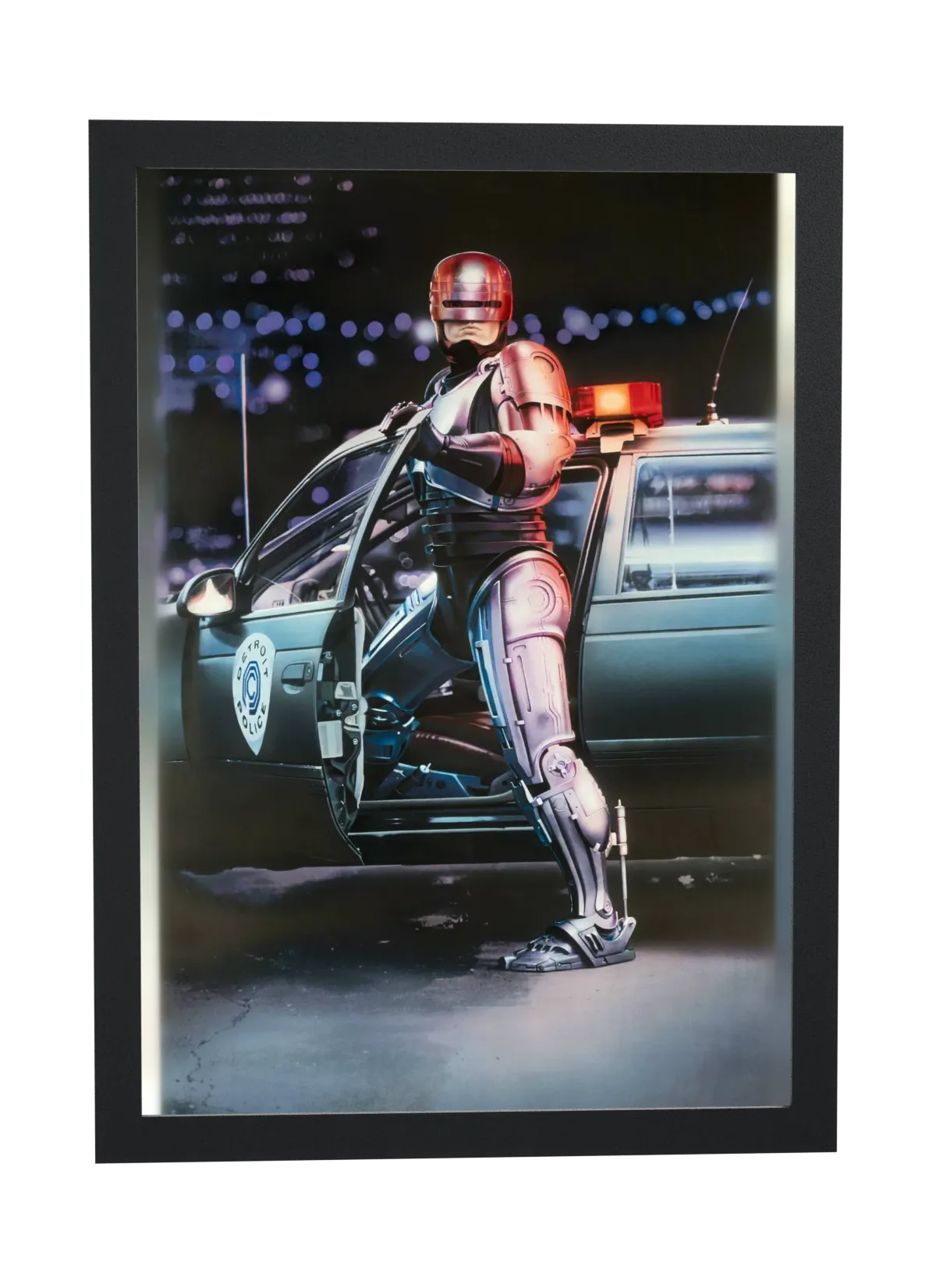 Robocop (1987): ao lado da viatura