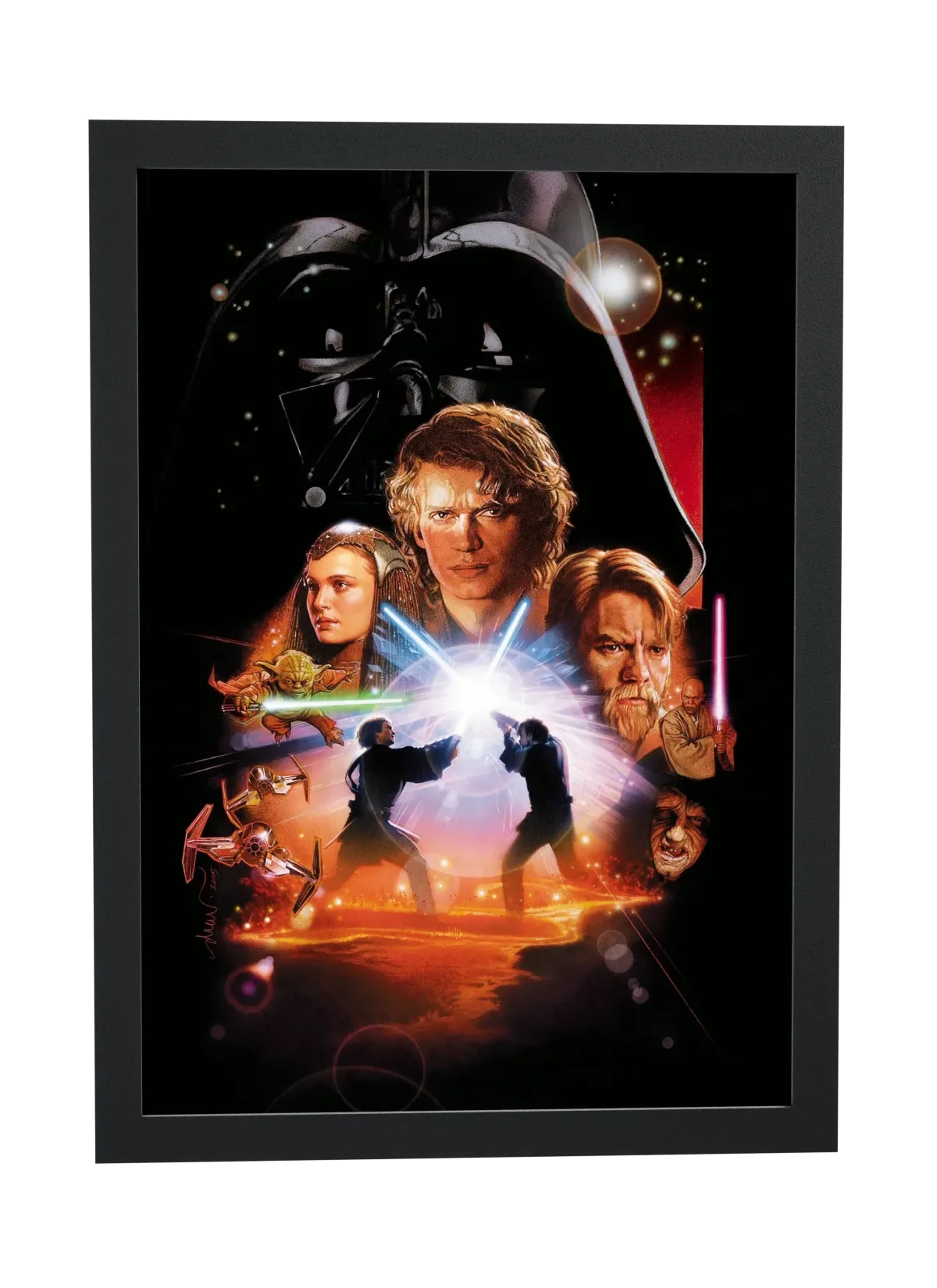 Star Wars A Vingança dos Sith (2005): duelo de sabres